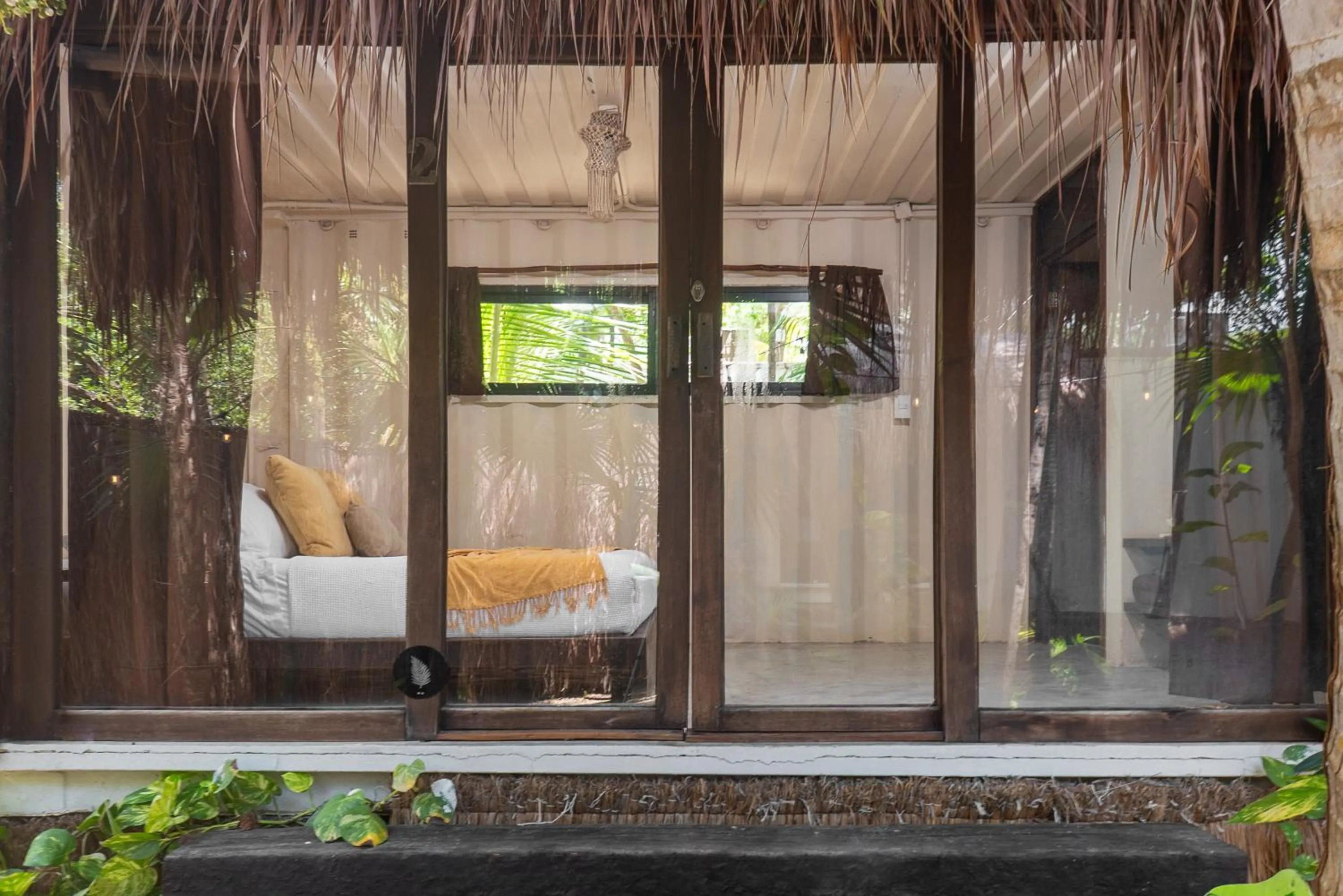 Patio in Pal Mar Glamtainer Tulum