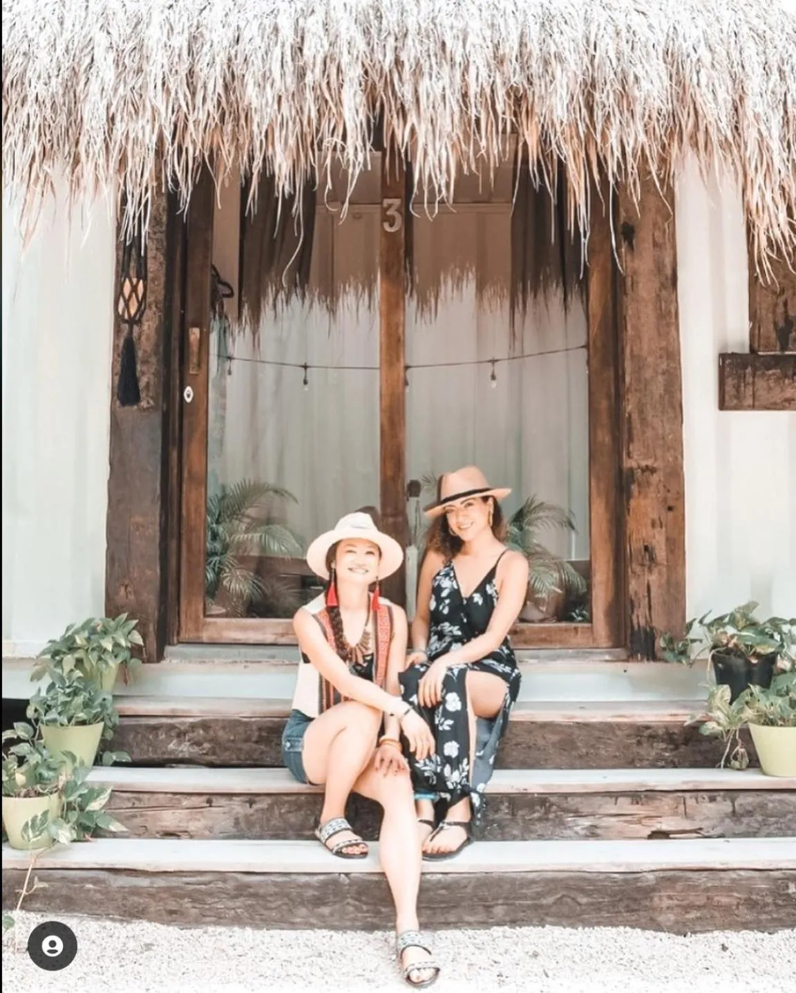 Patio in Pal Mar Glamtainer Tulum