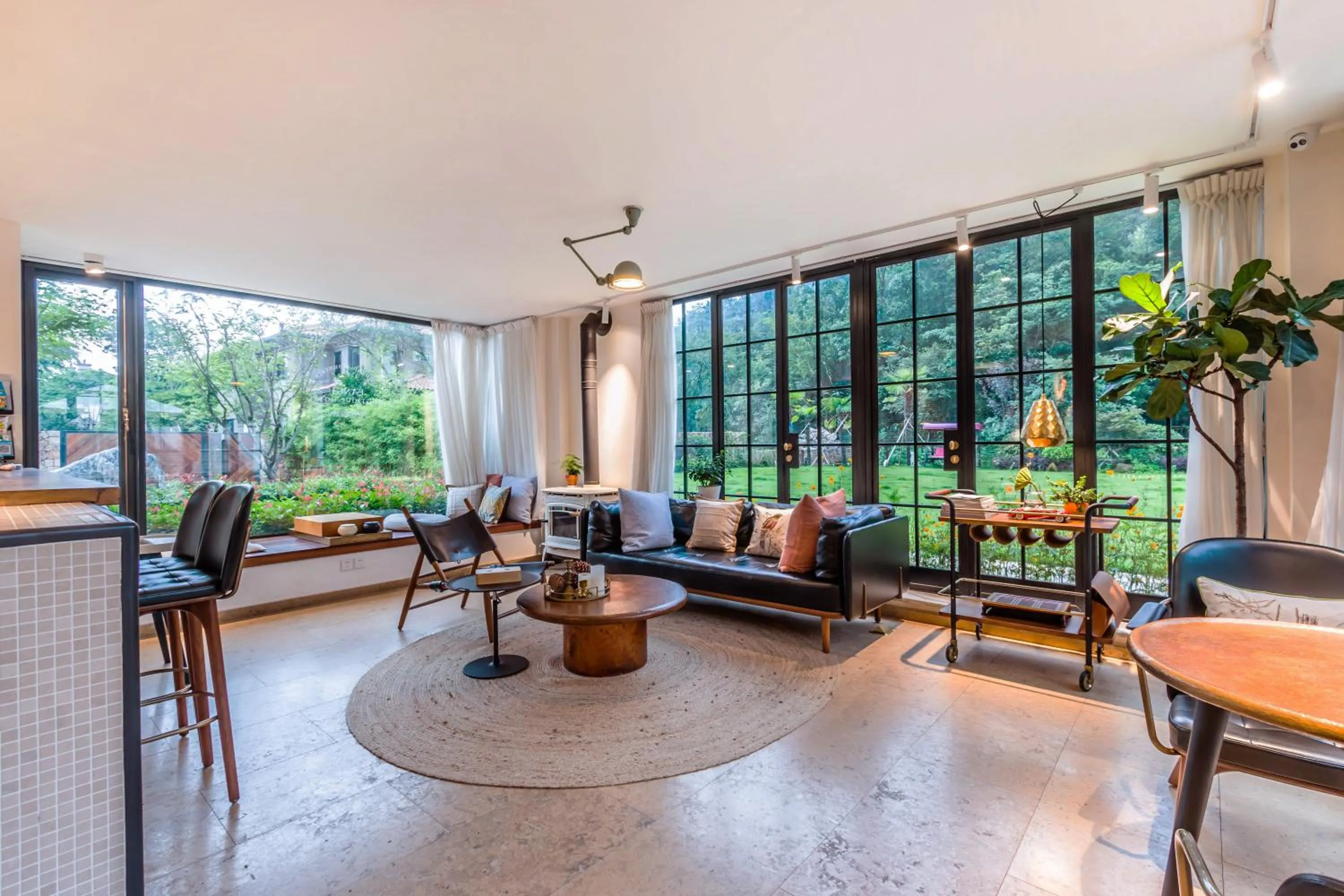 Lobby or reception in Mogan Mountain Fangu Boutique Villa