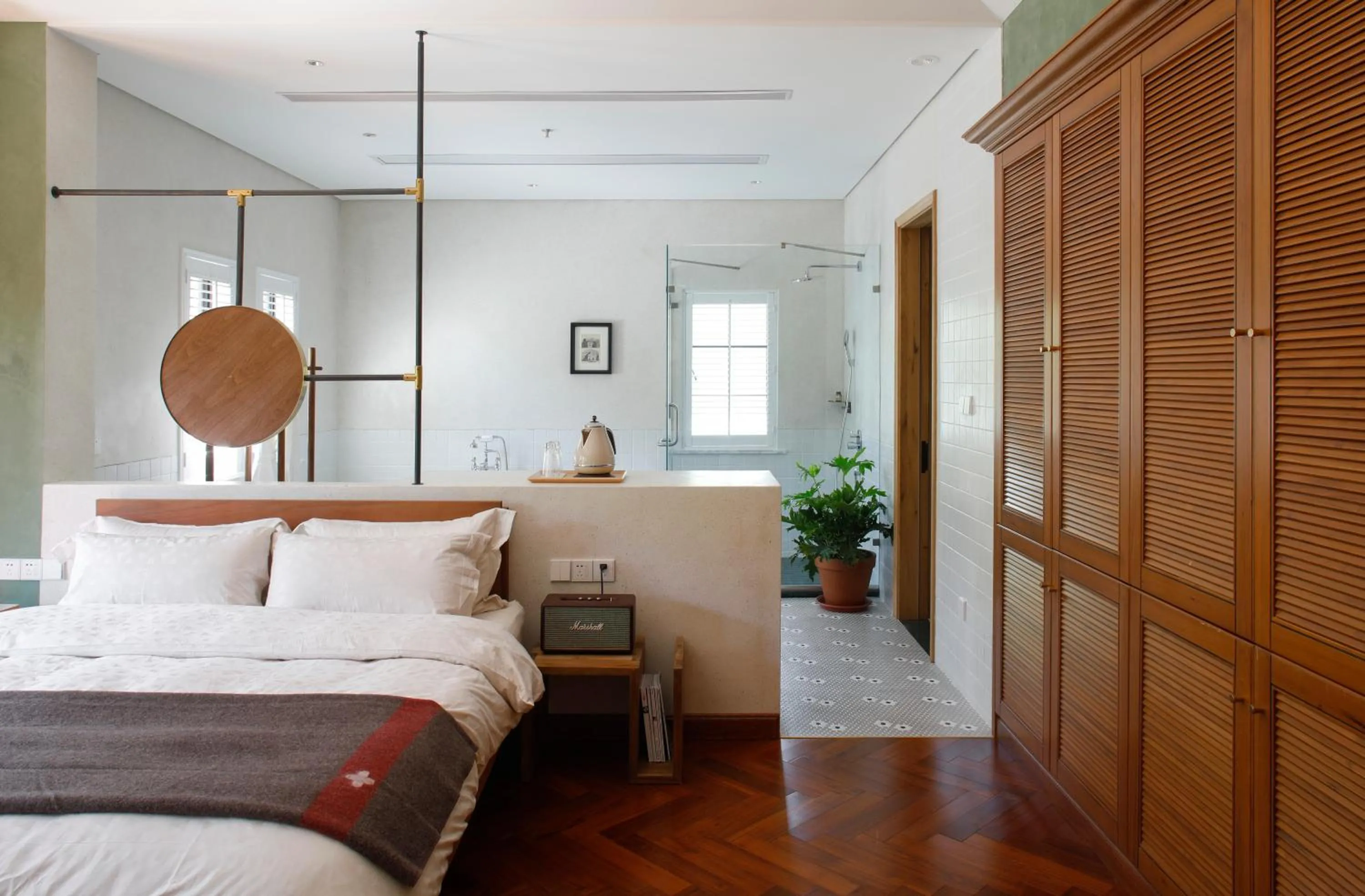 Bed in Mogan Mountain Fangu Boutique Villa