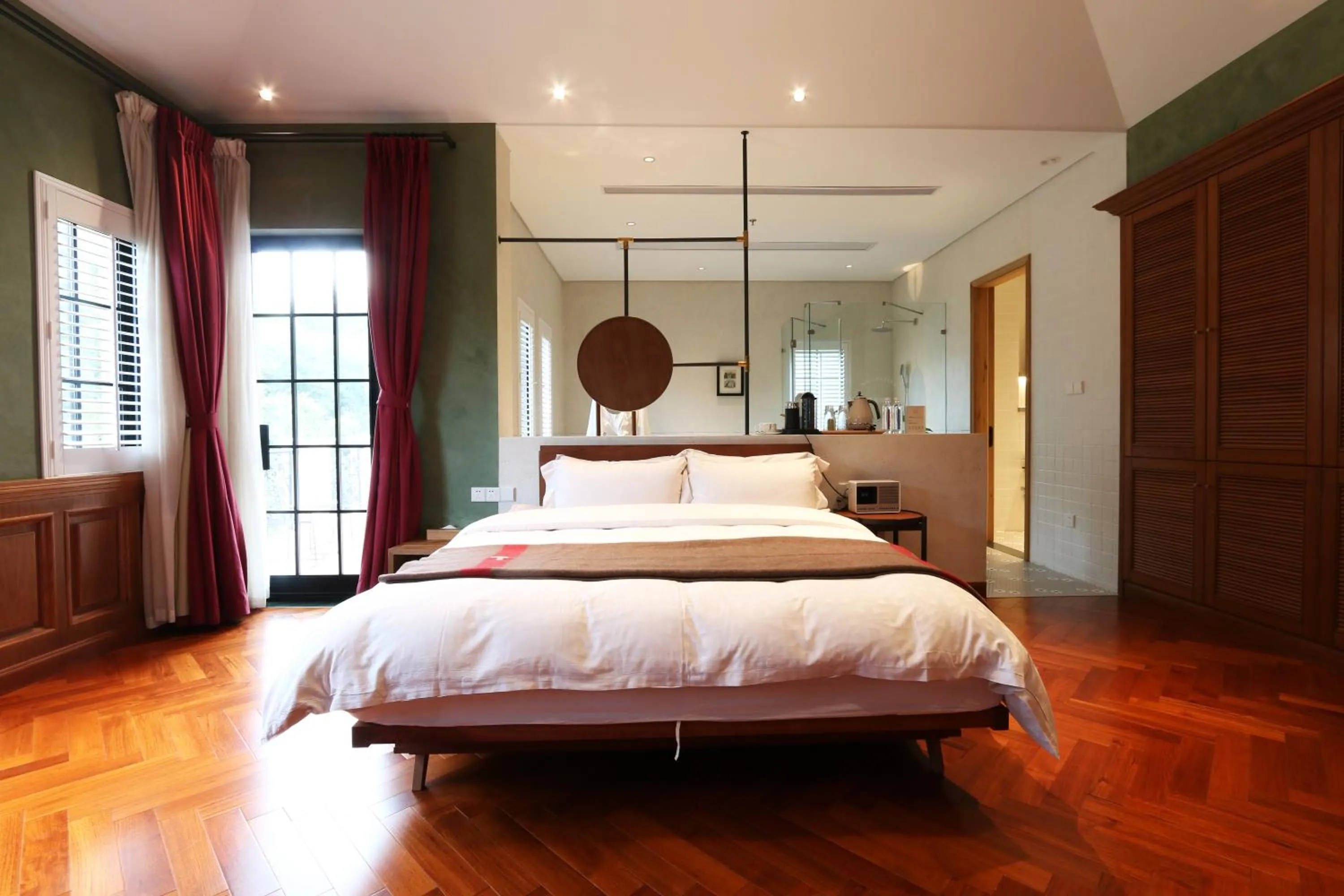Photo of the whole room, Bed in Mogan Mountain Fangu Boutique Villa