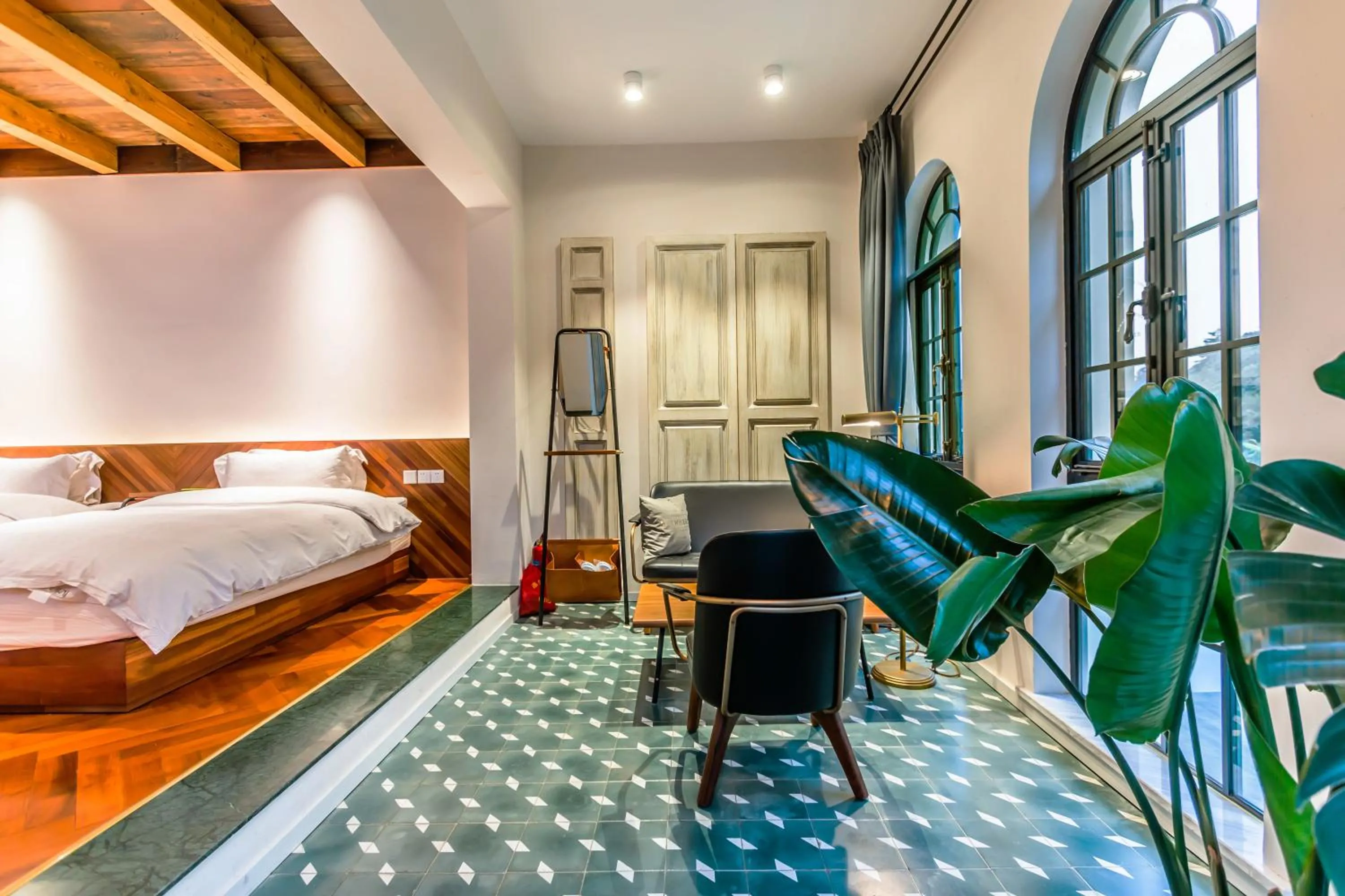 Photo of the whole room, Bed in Mogan Mountain Fangu Boutique Villa