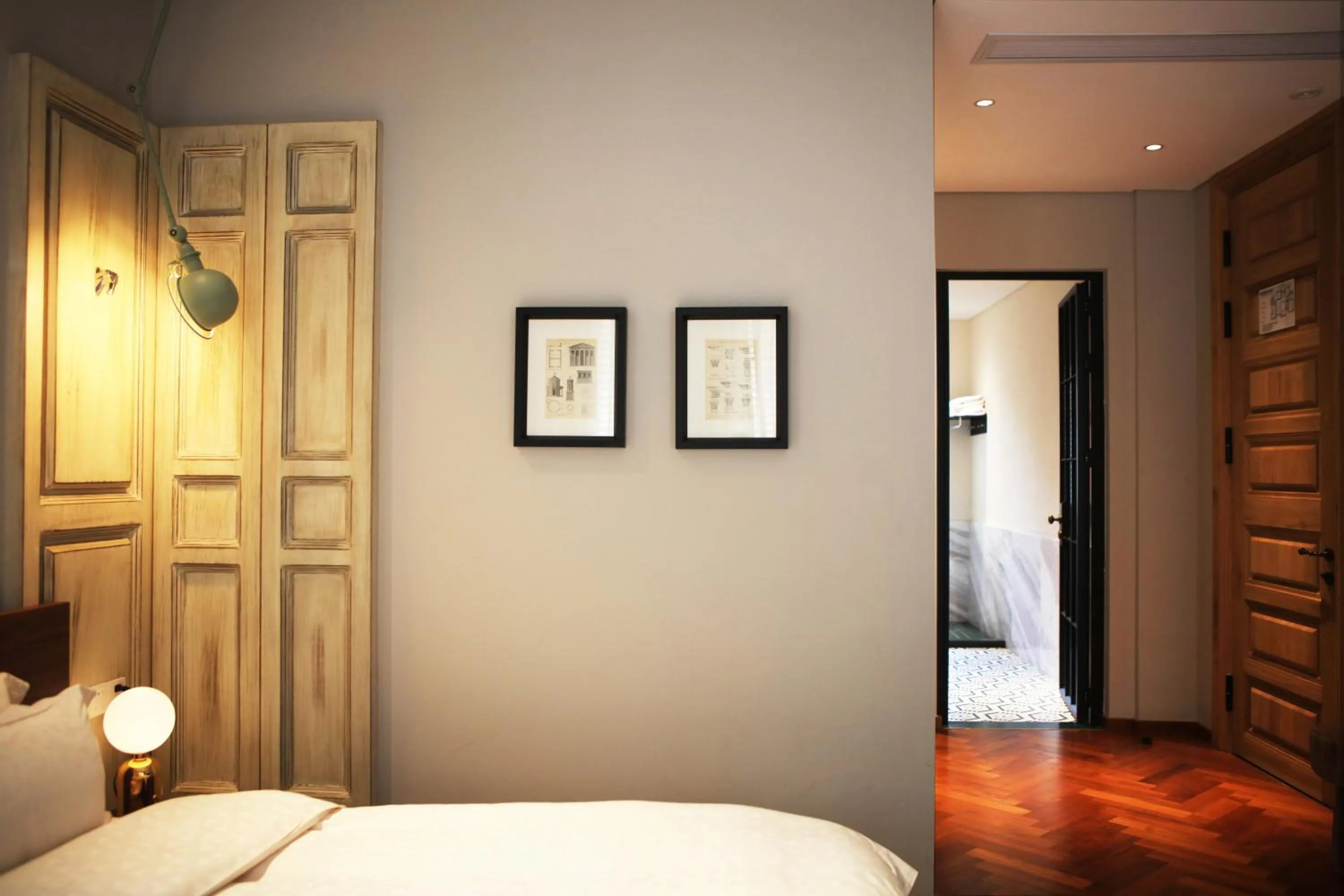 Bed in Mogan Mountain Fangu Boutique Villa