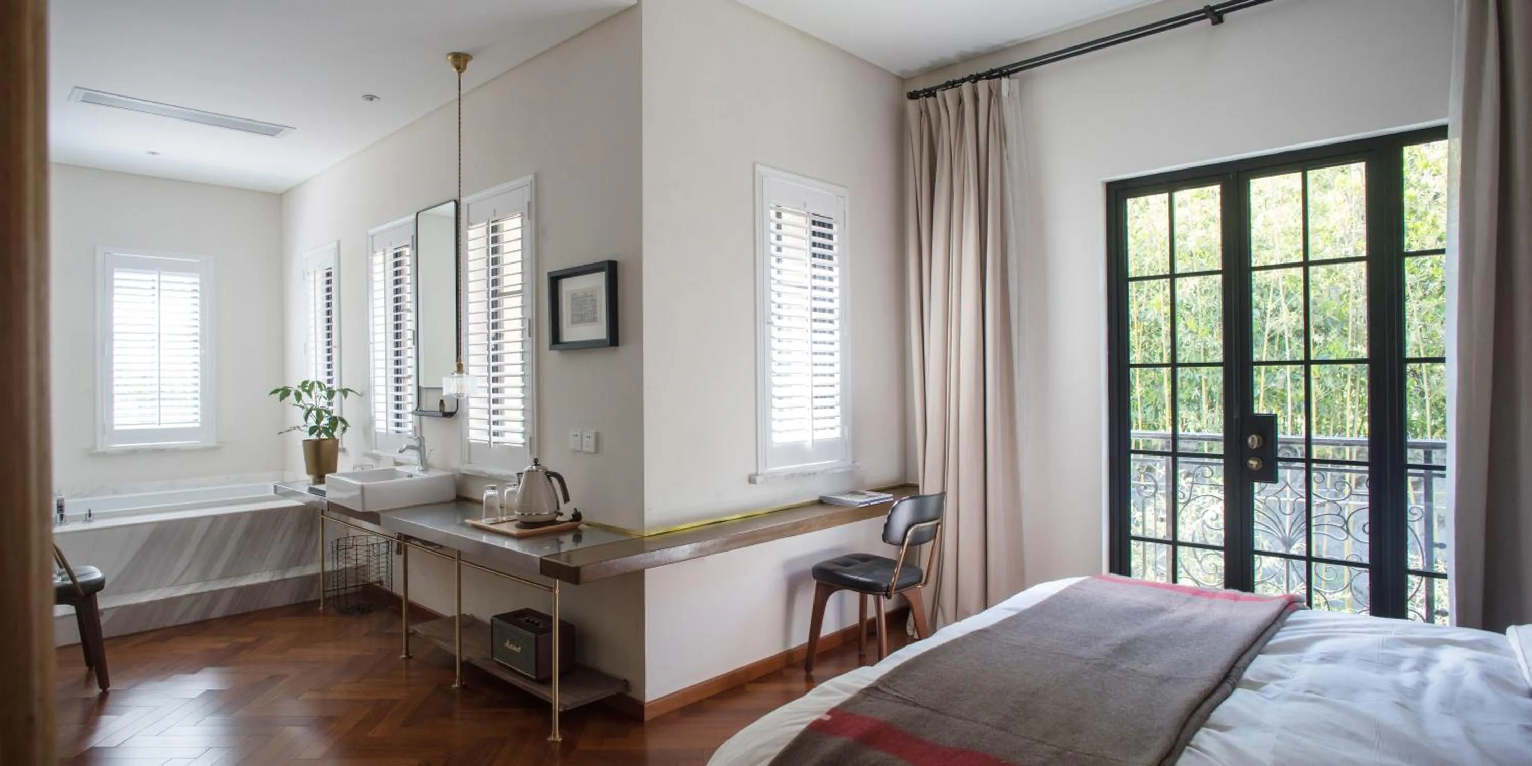 Photo of the whole room, Bed in Mogan Mountain Fangu Boutique Villa