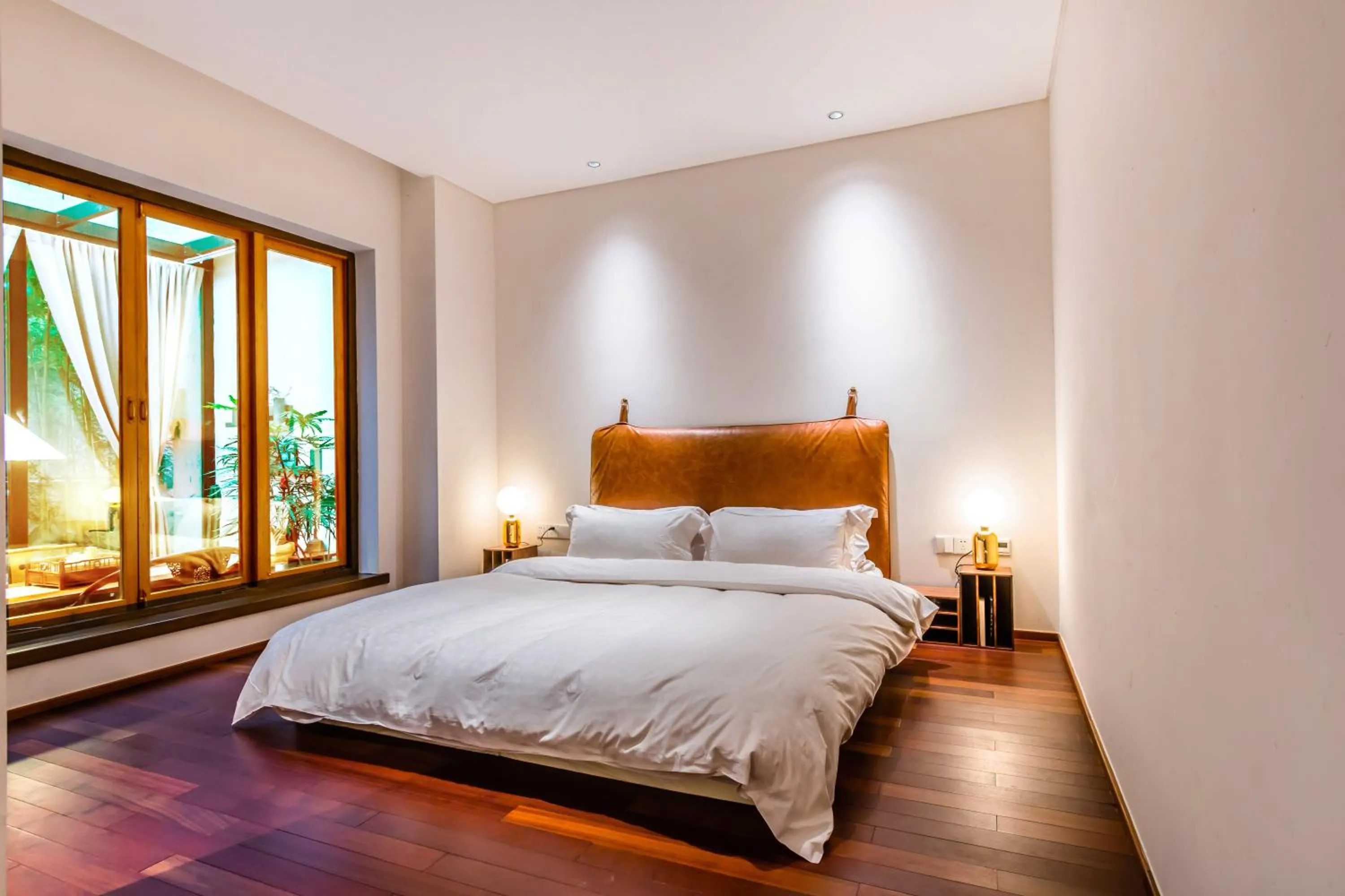 Bed in Mogan Mountain Fangu Boutique Villa