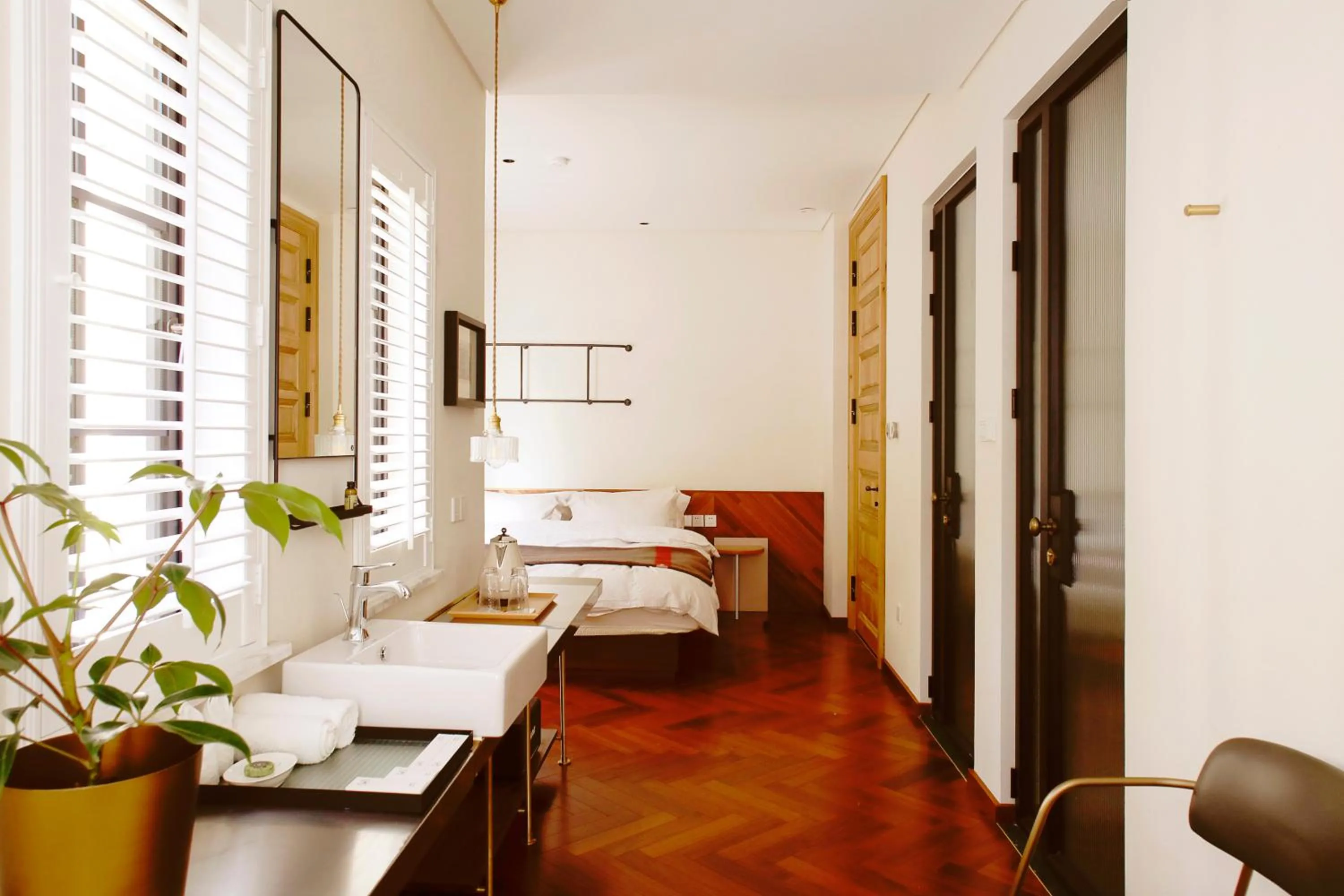 Photo of the whole room, Bed in Mogan Mountain Fangu Boutique Villa