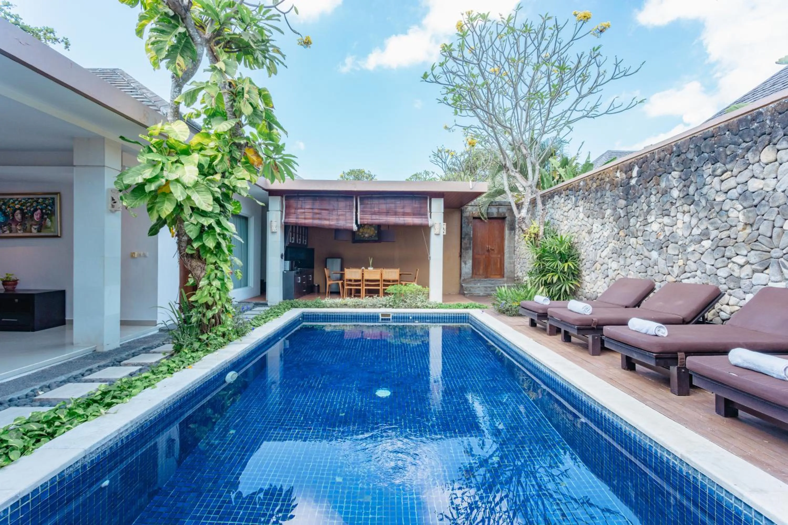 Property building in The Yubi Boutique Villas Seminyak