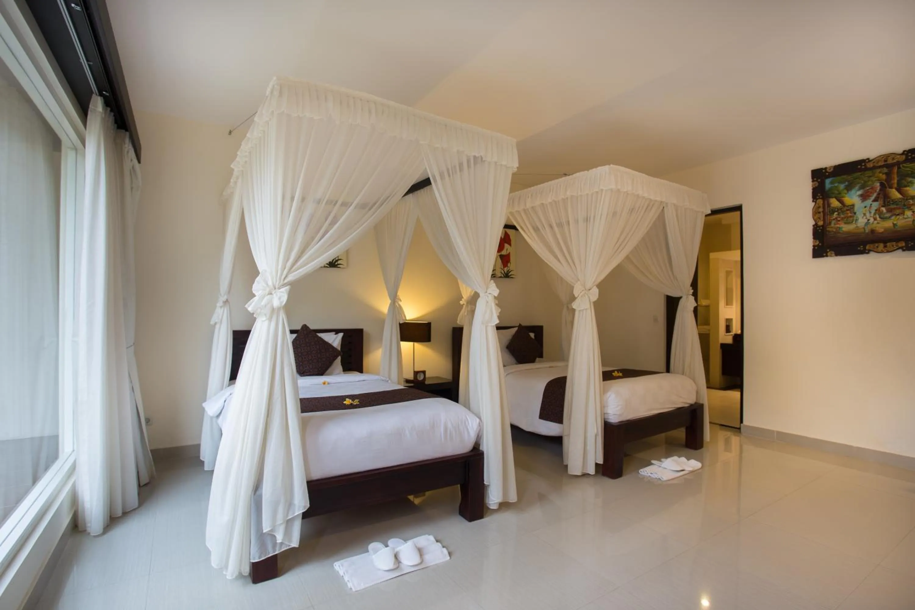 Bedroom, Bed in The Yubi Boutique Villas Seminyak