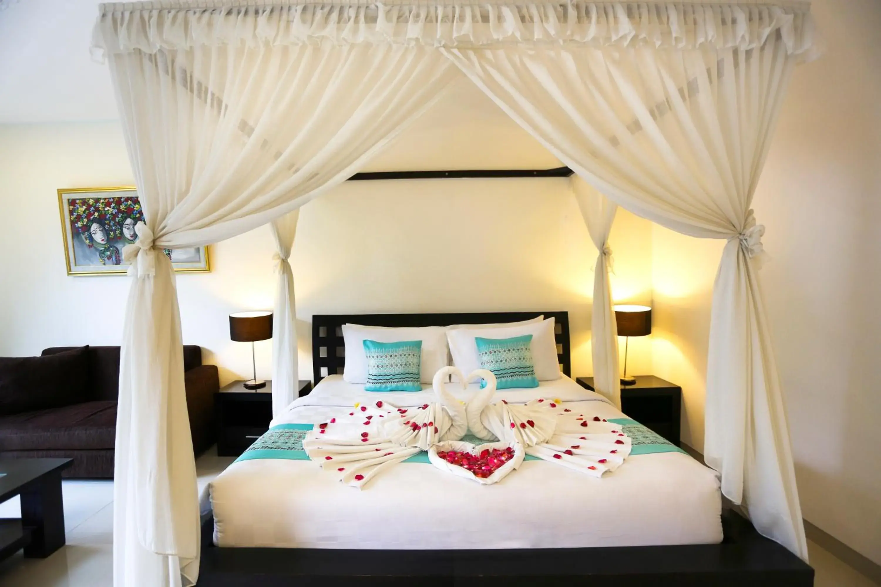 Bedroom, Bed in The Yubi Boutique Villas Seminyak Bedroom, Bed in The Yubi Boutique Villas Seminyak