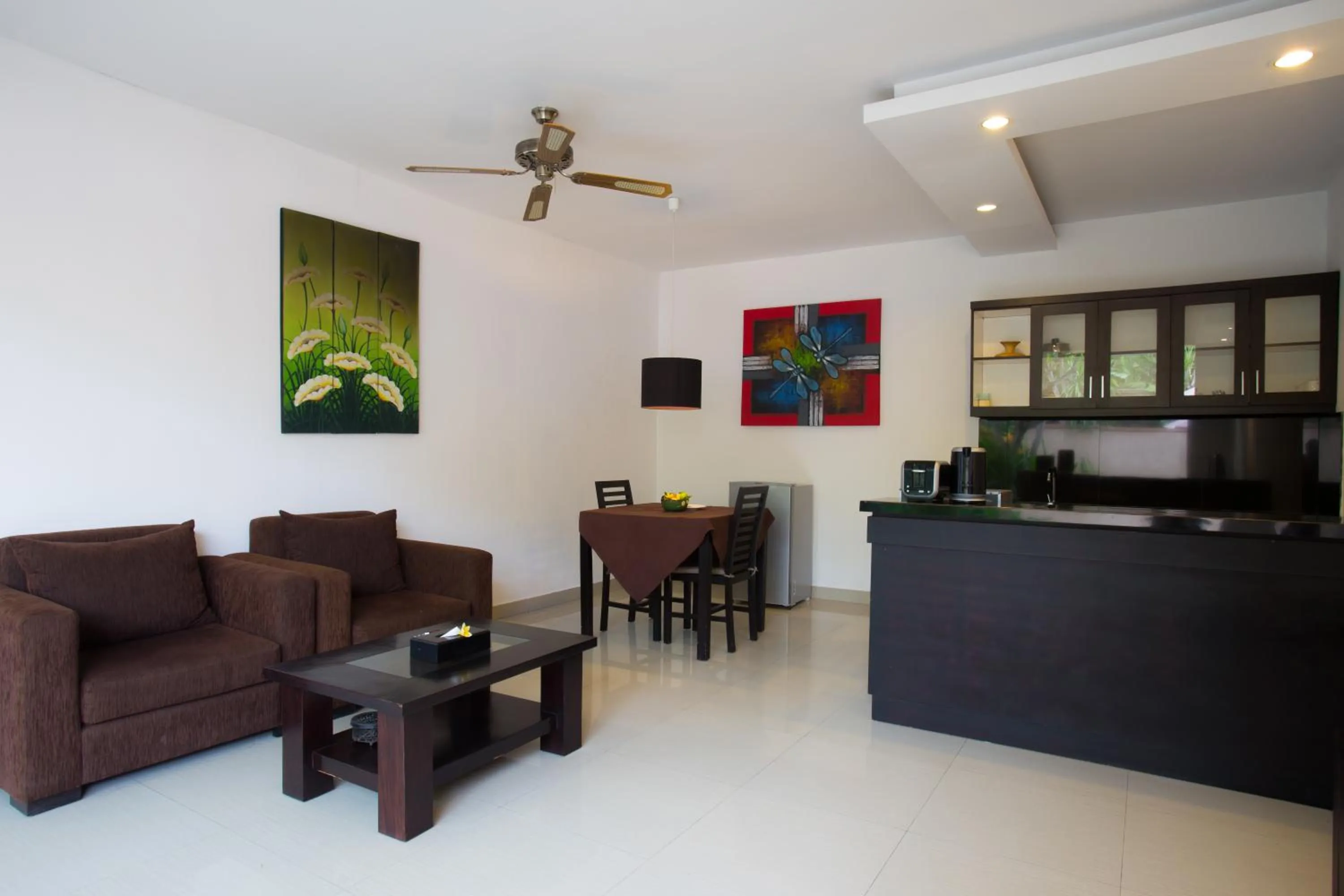 Living room in The Yubi Boutique Villas Seminyak