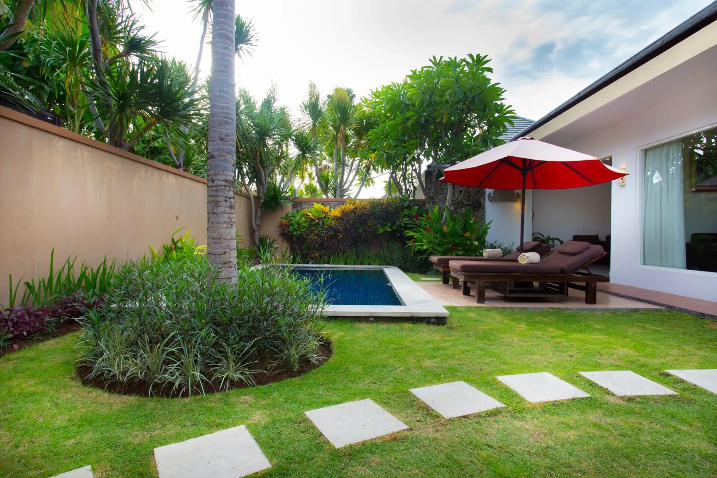 Property building in The Yubi Boutique Villas Seminyak Property building in The Yubi Boutique Villas Seminyak