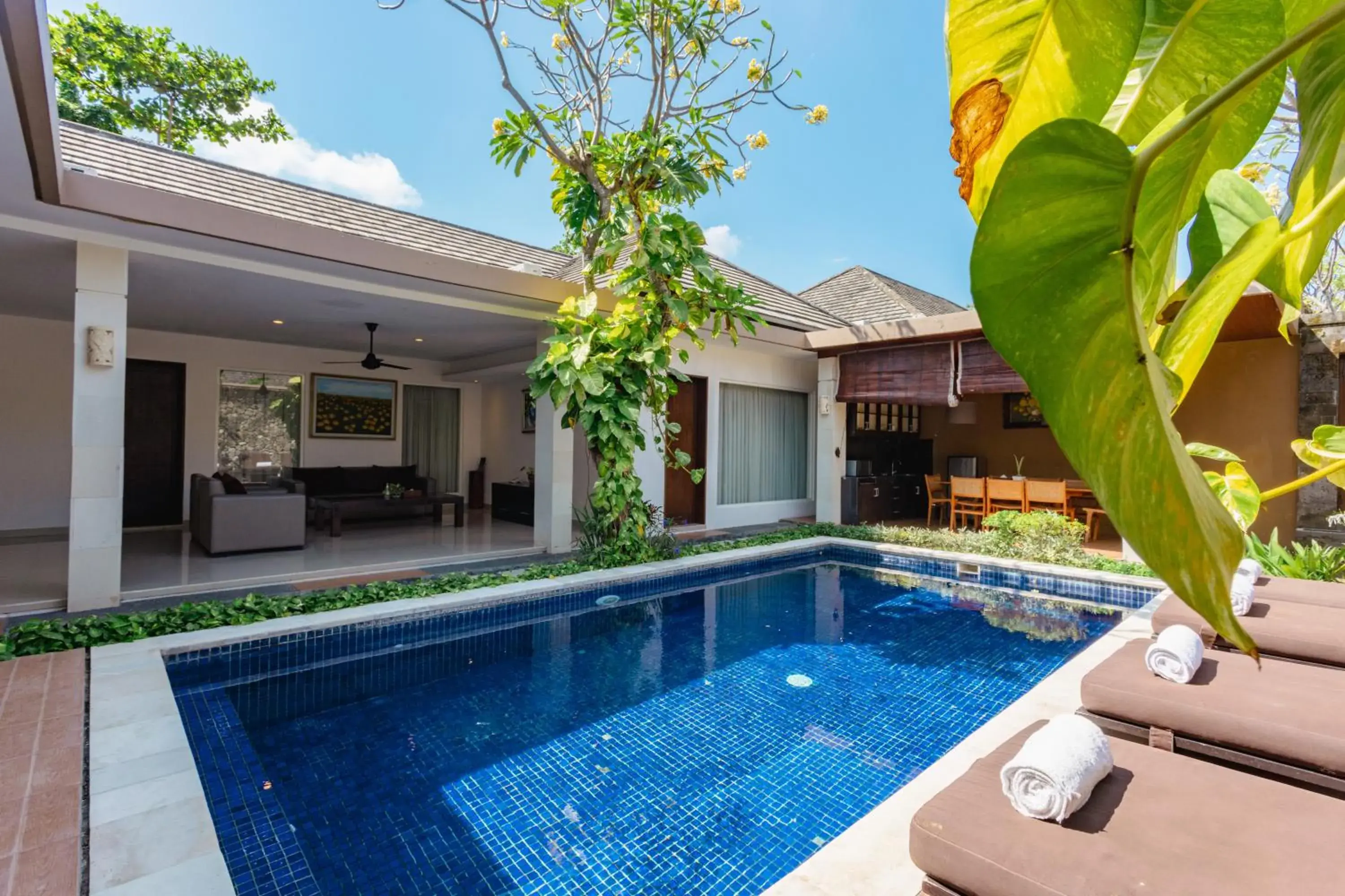 Property building in The Yubi Boutique Villas Seminyak Property building in The Yubi Boutique Villas Seminyak