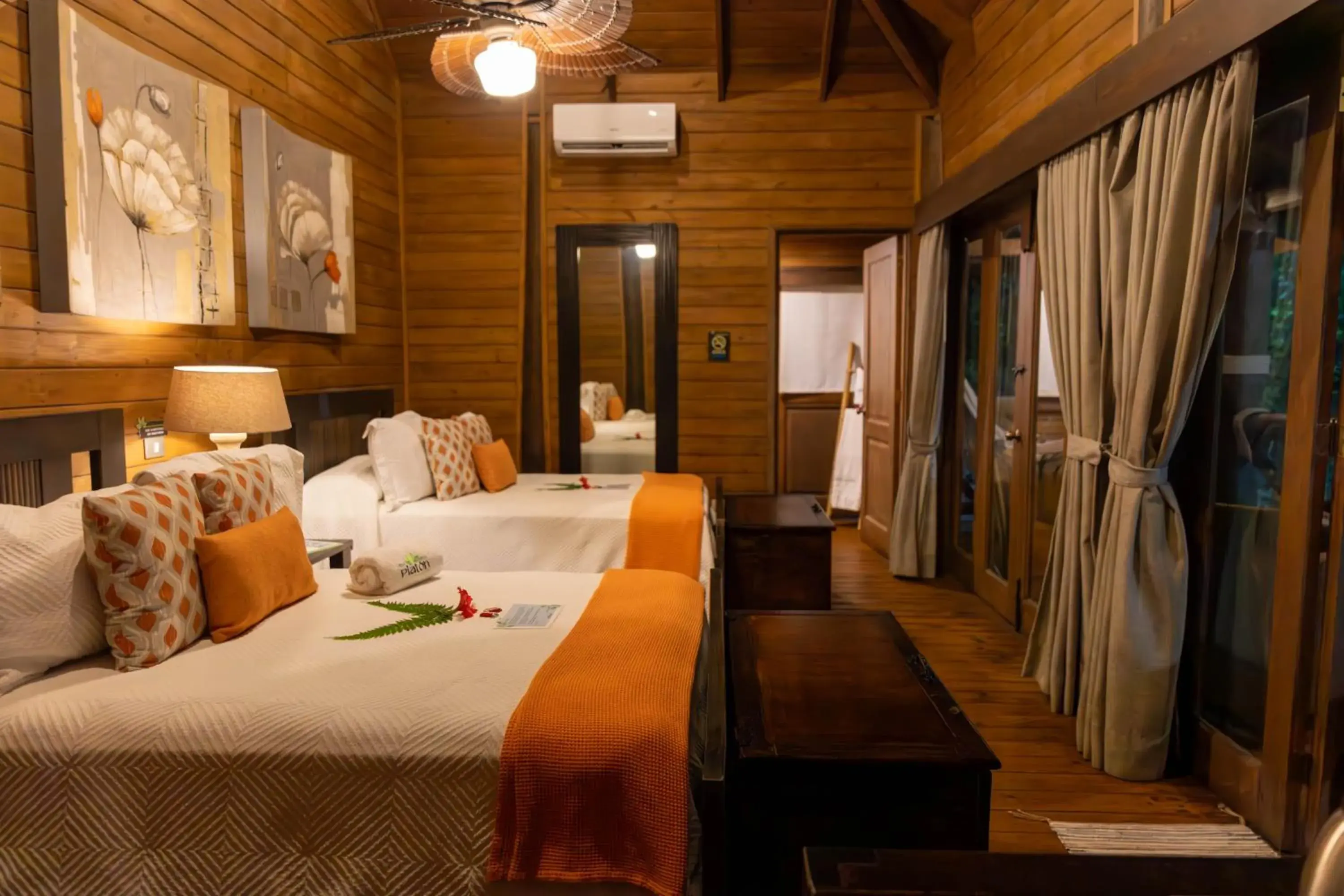 Double Room with Balcony in Platon Ecolodge Double Room with Balcony in Platon Ecolodge