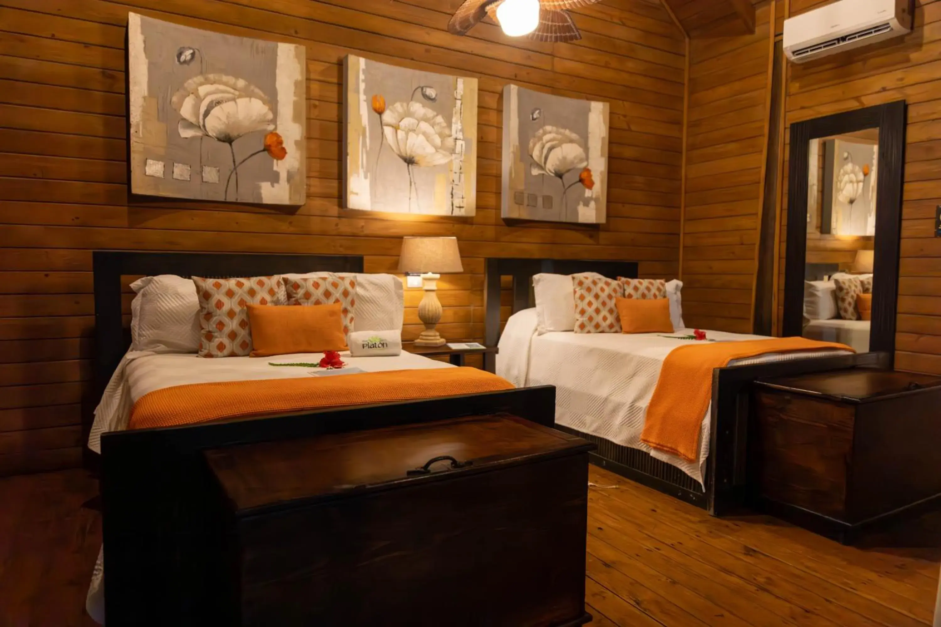 Double Room with Balcony in Platon Ecolodge Double Room with Balcony in Platon Ecolodge