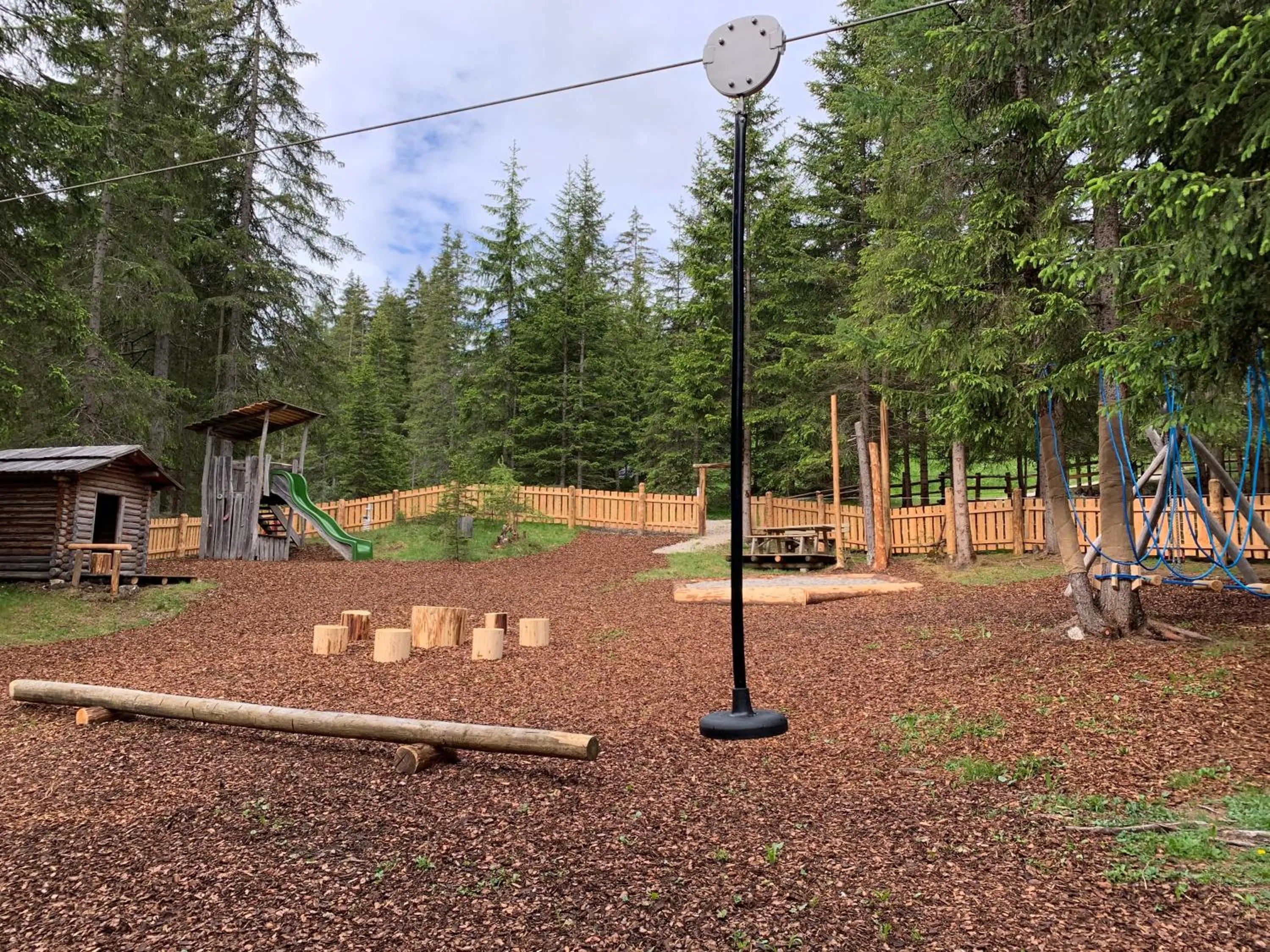 Children play ground in Hotel Cristallo - Wellness Mountain Living
