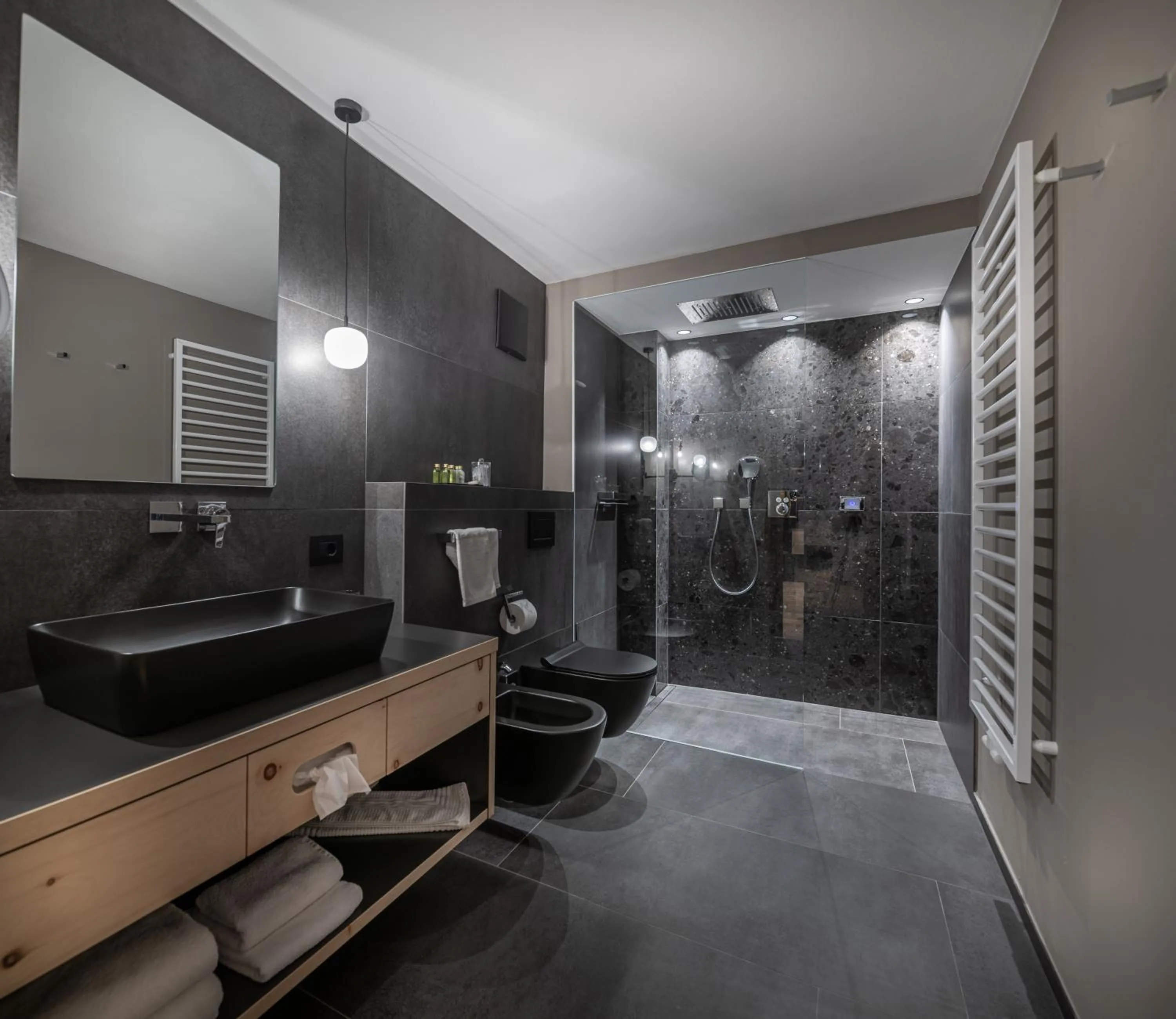 Bathroom in Hotel Cristallo - Wellness Mountain Living