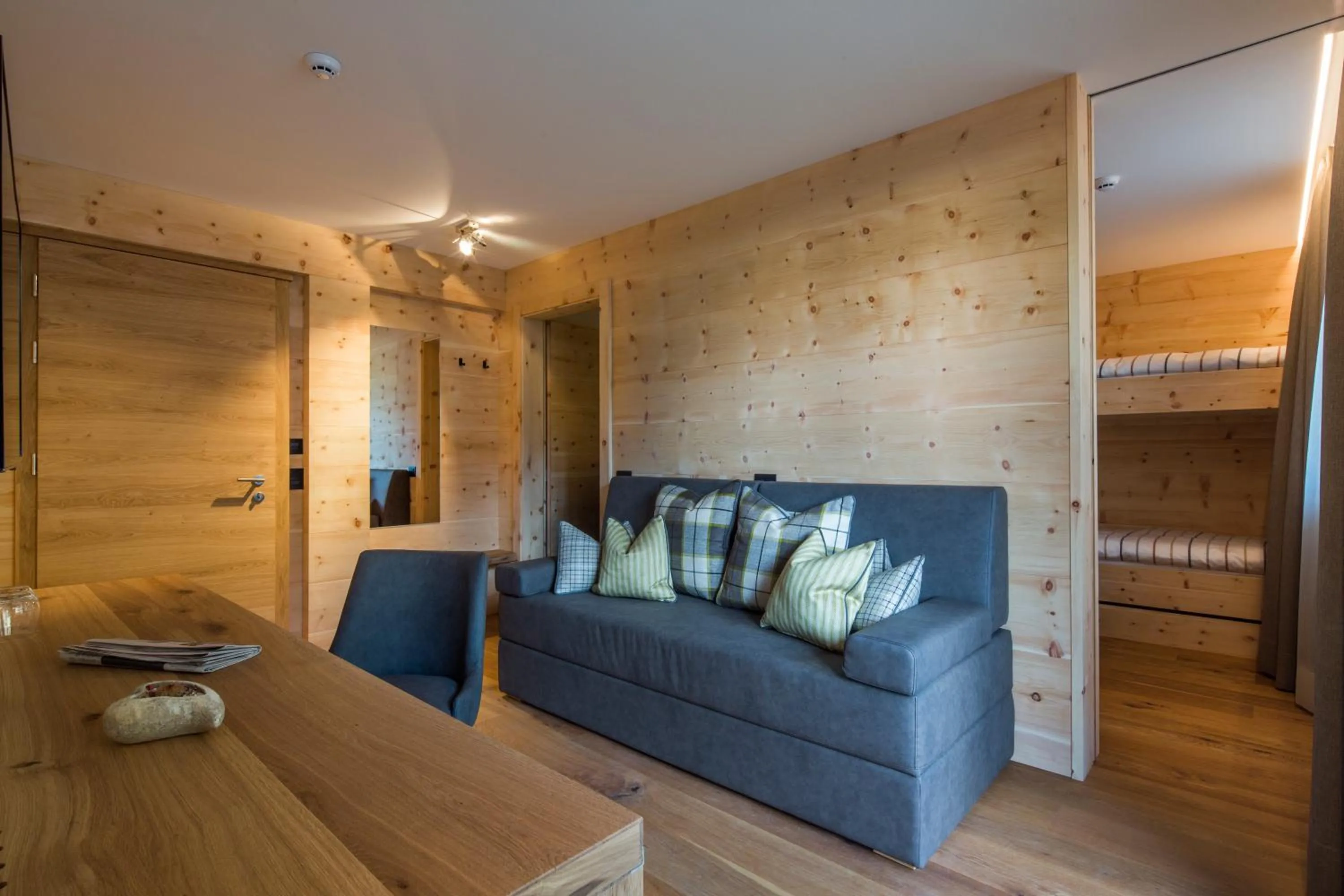 Living room in Hotel Cristallo - Wellness Mountain Living