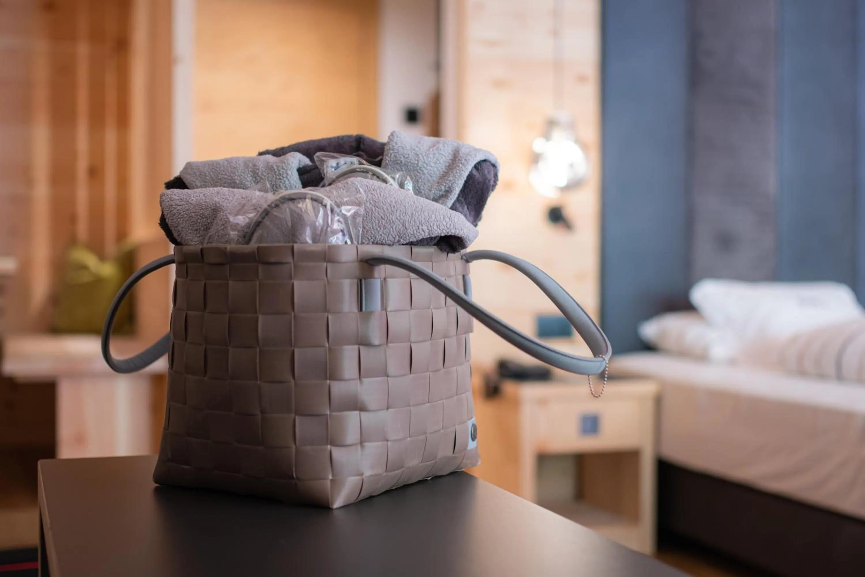 Bathroom, Bed in Hotel Cristallo - Wellness Mountain Living