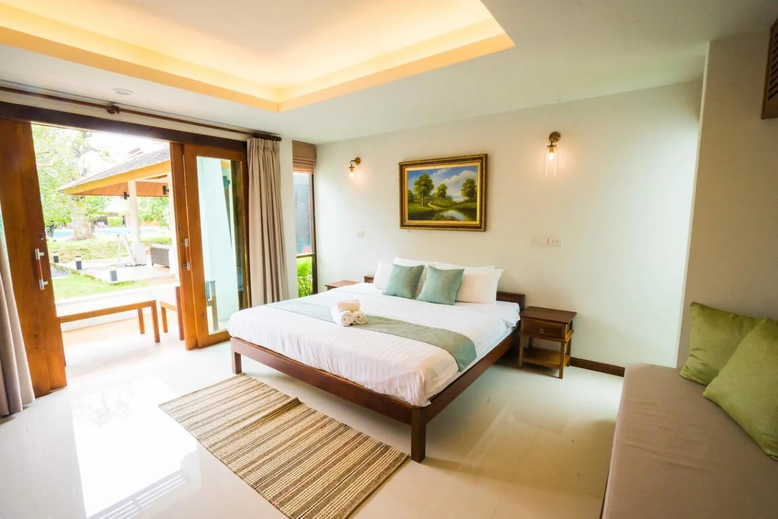 Bed in Anyamanee Resort