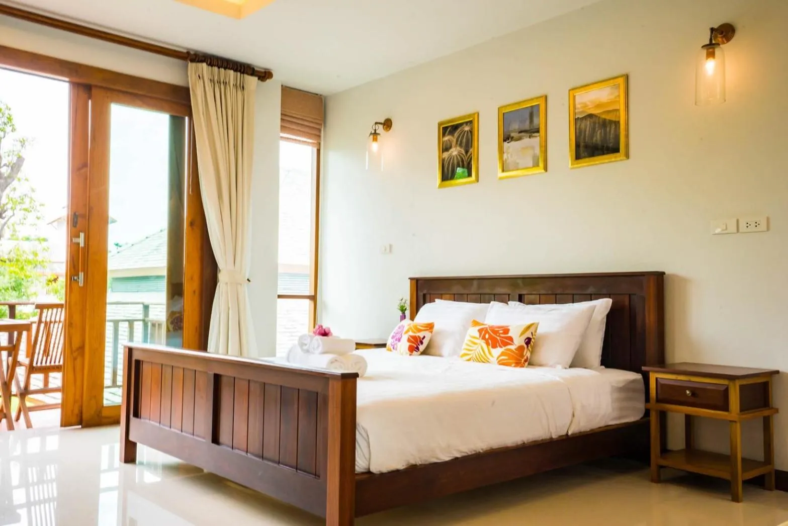 Bed in Anyamanee Resort