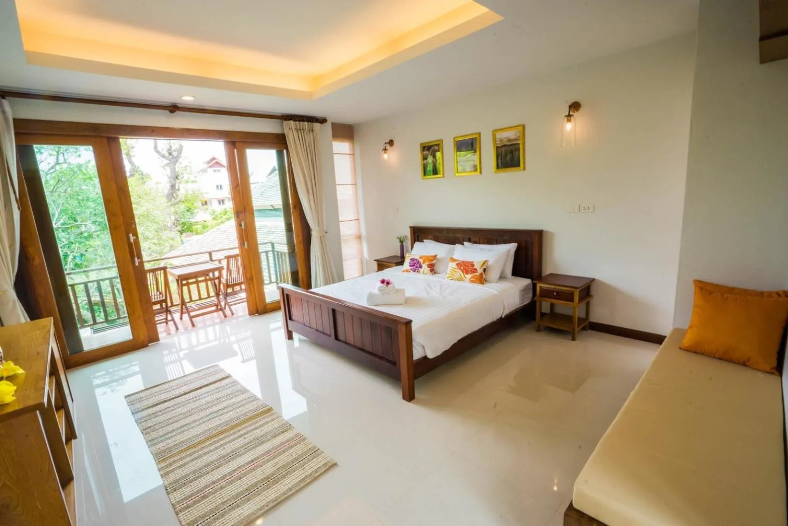 Bed in Anyamanee Resort