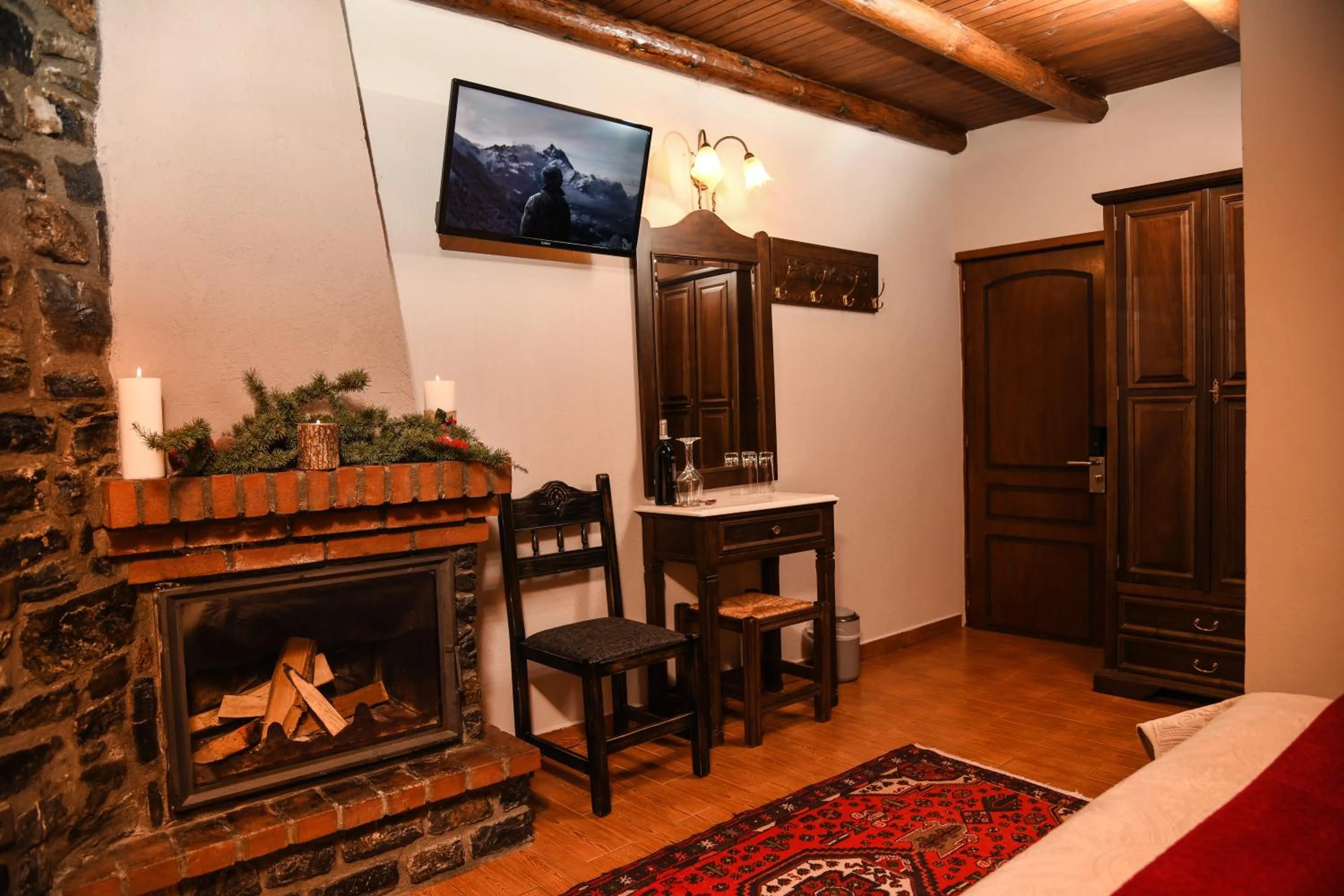 Bedroom in Αρχοντικό Ταρσούνα