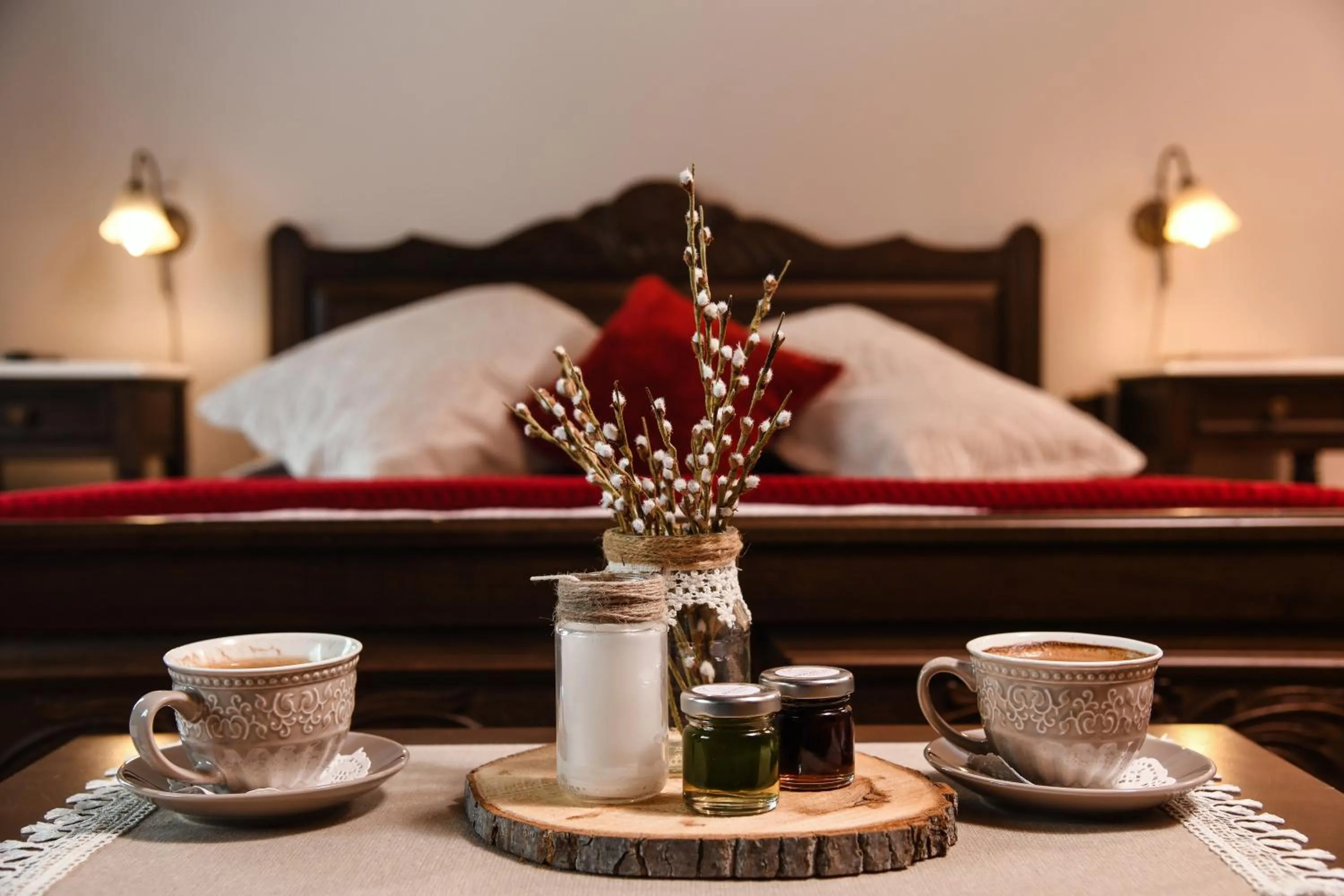 Bed in Αρχοντικό Ταρσούνα