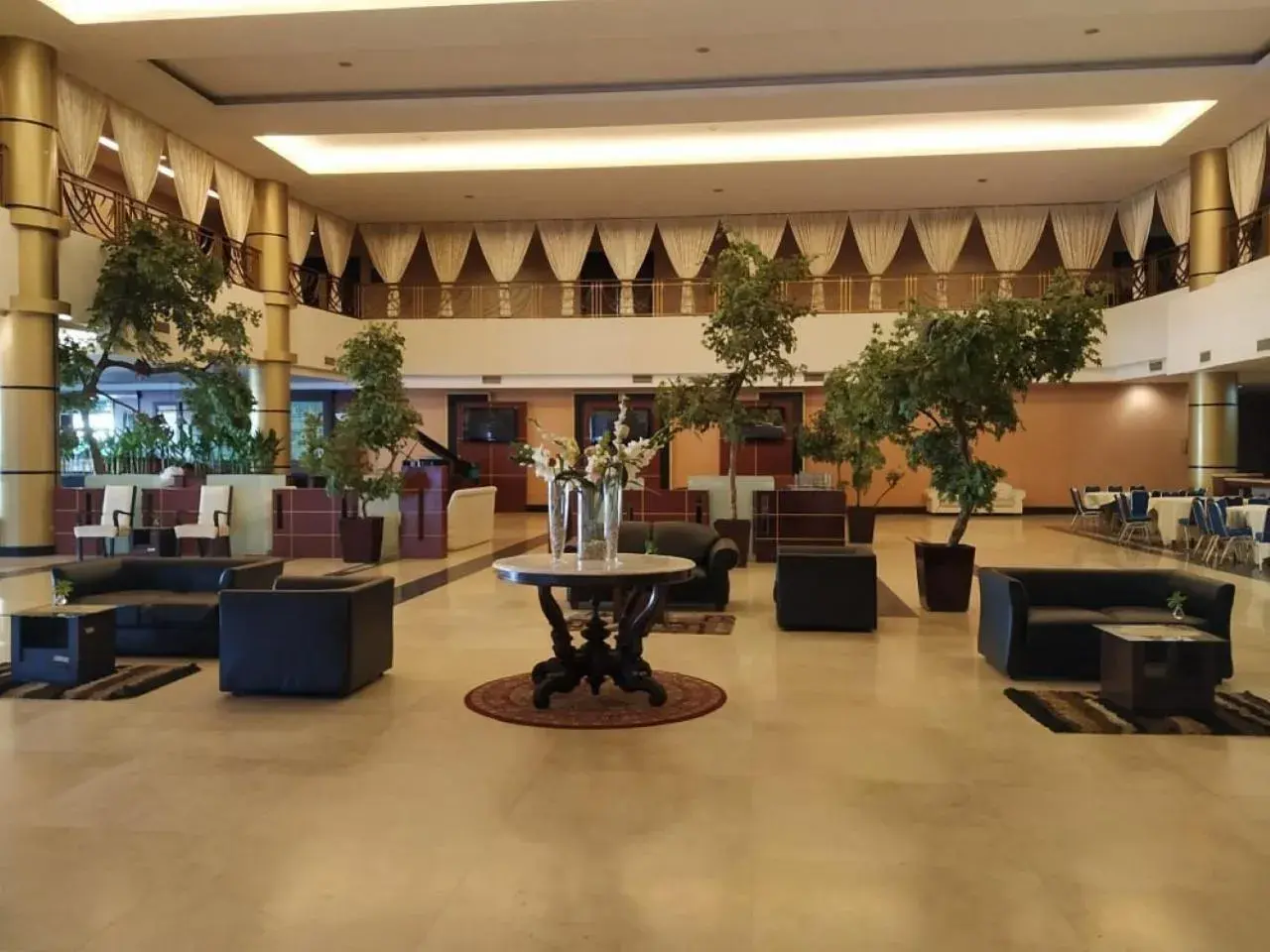 Lobby or reception in Grand Elite Hotel Pekanbaru Lobby or reception in Grand Elite Hotel Pekanbaru