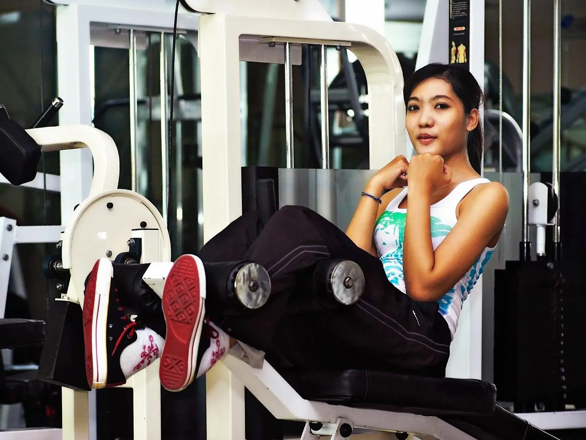 Fitness centre/facilities in Grand Elite Hotel Pekanbaru Fitness centre/facilities in Grand Elite Hotel Pekanbaru