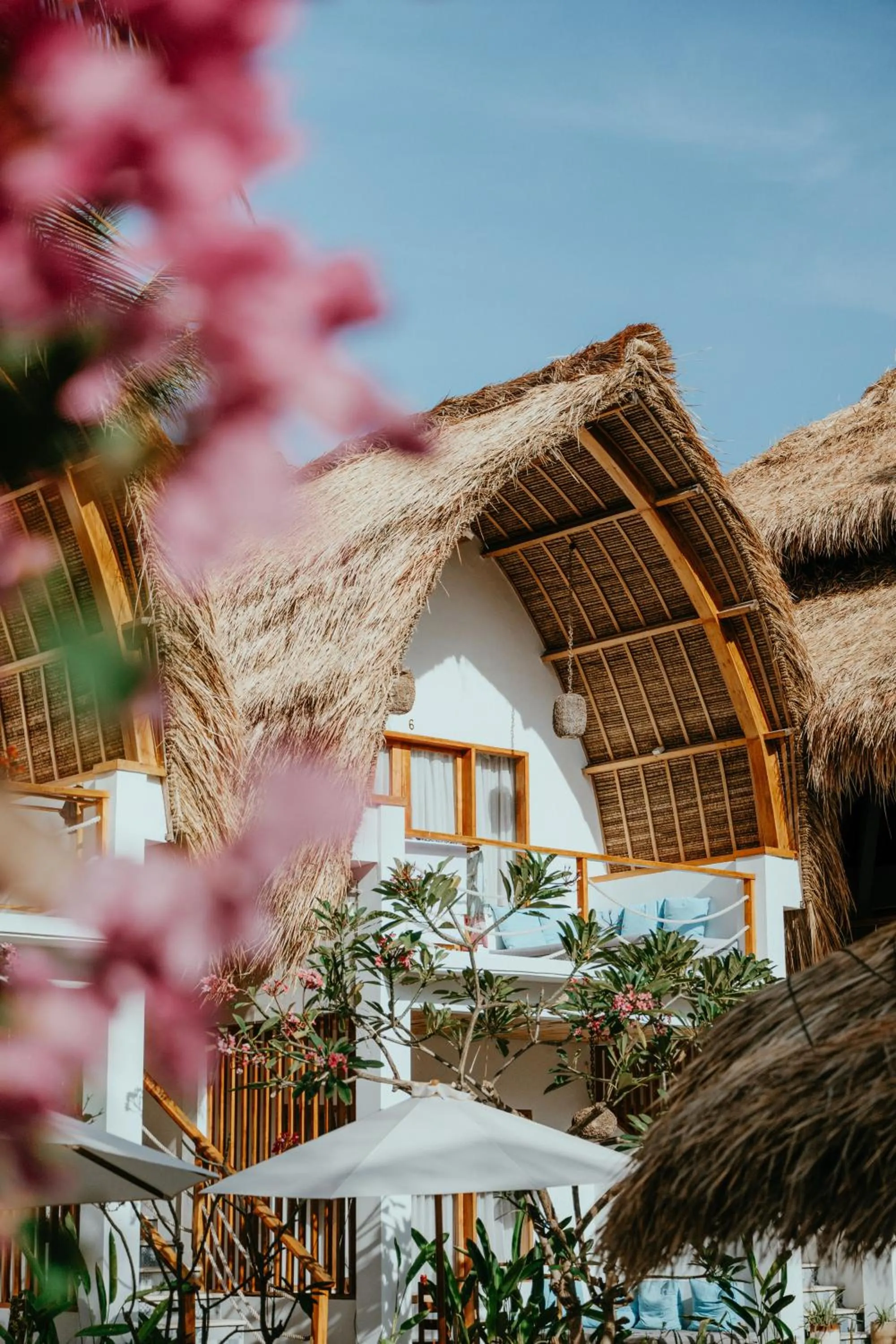 Patio in Coco Lemon Gili Resort