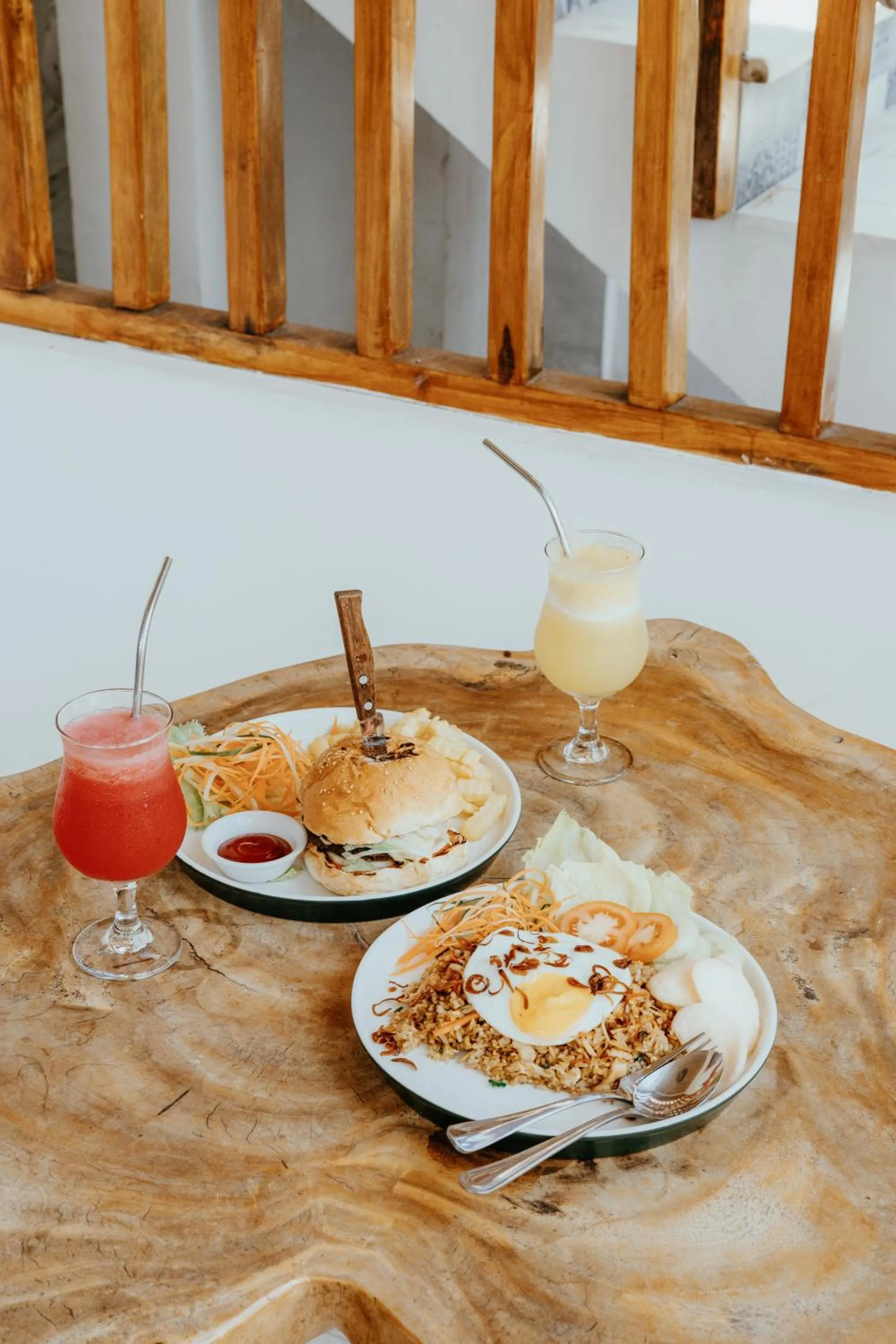 Food and drinks in Coco Lemon Gili Resort