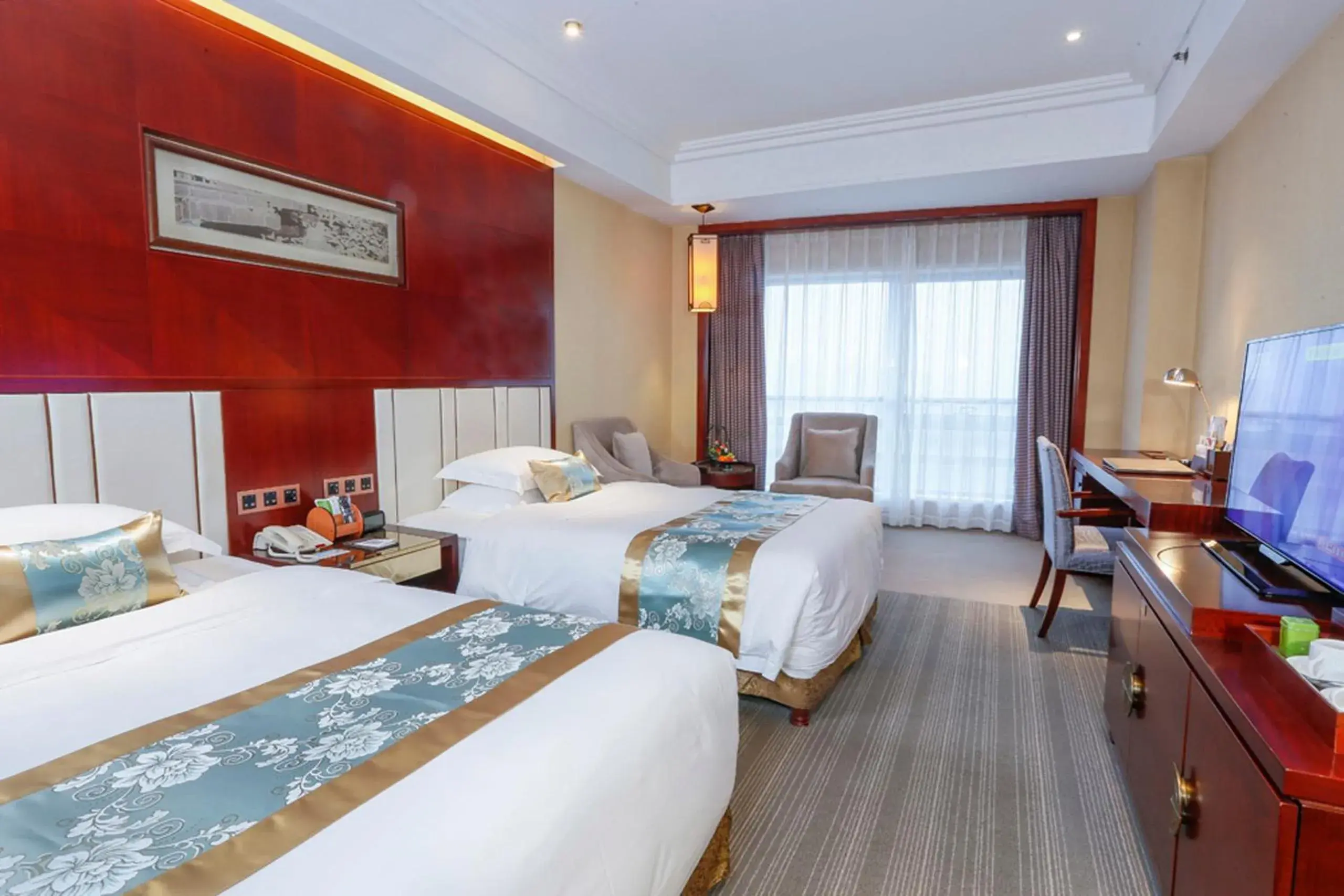 Deluxe Twin Room in Yiwu Ocean Hotel - Original Best Western Premier Ocean Hotel Deluxe Twin Room in Yiwu Ocean Hotel - Original Best Western Premier Ocean Hotel
