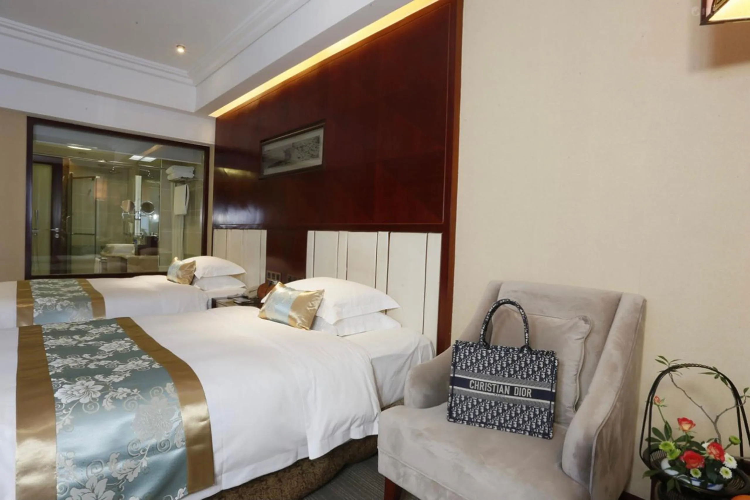 Bed in Yiwu Ocean Hotel - Original Best Western Premier Ocean Hotel