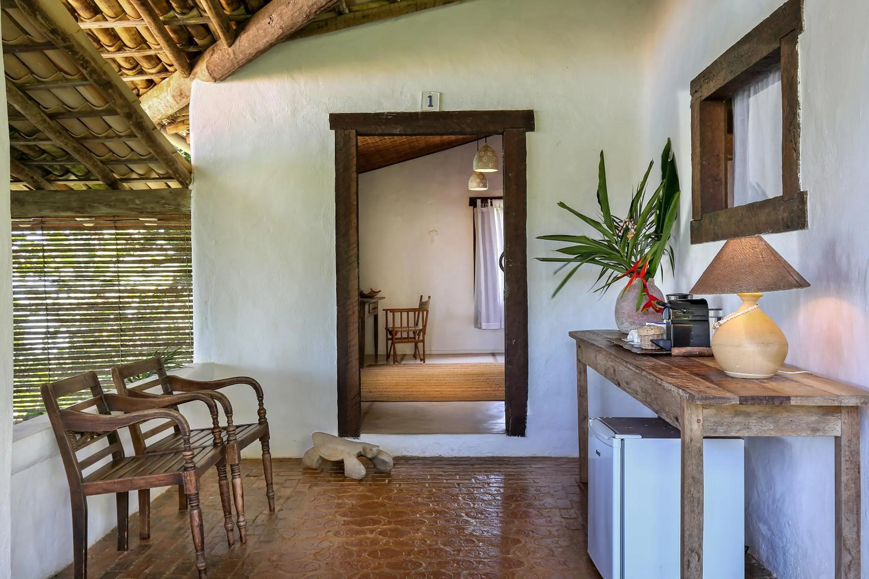 Patio in Hotel Calá & Divino