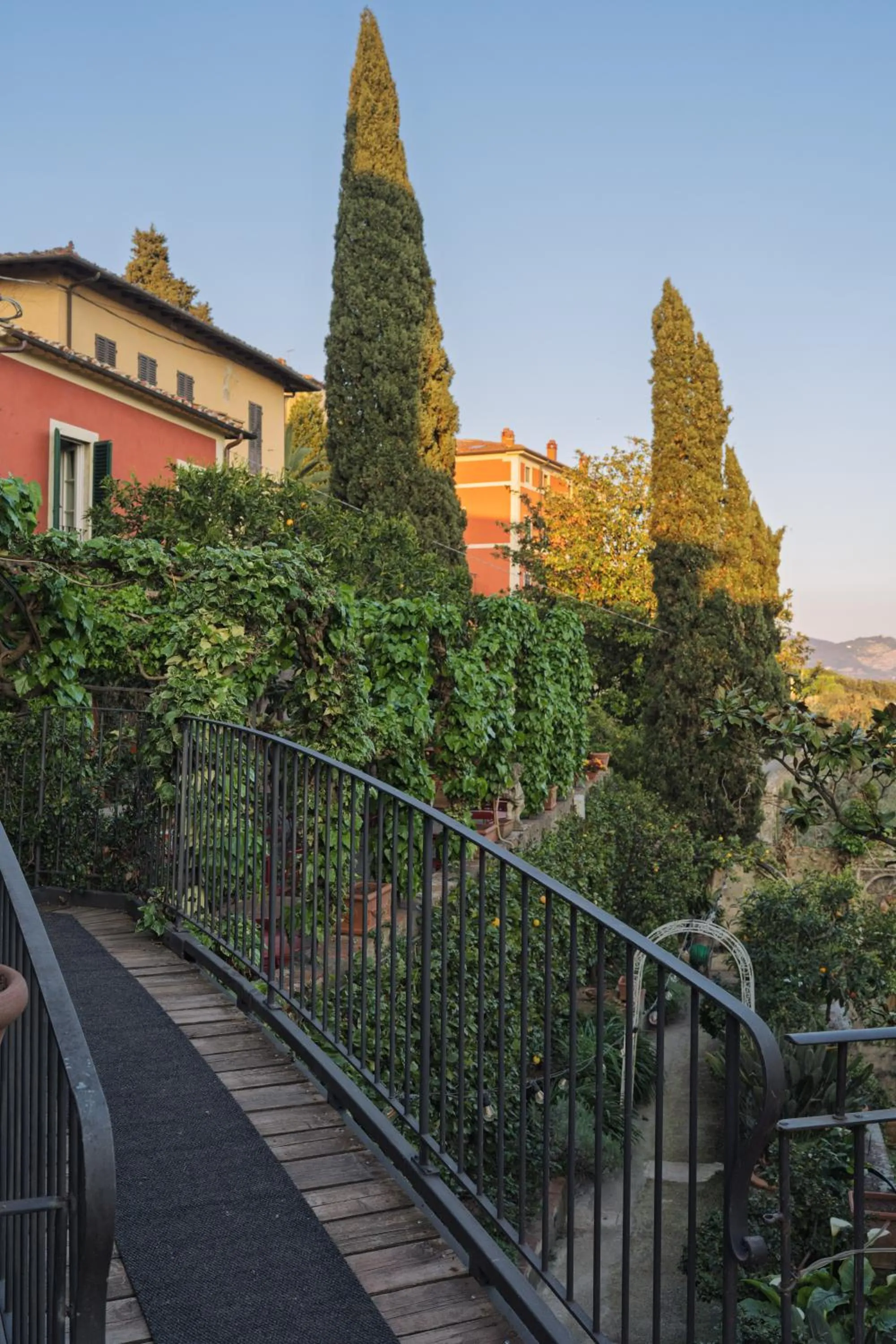 Natural landscape in Hotel Villa Sermolli