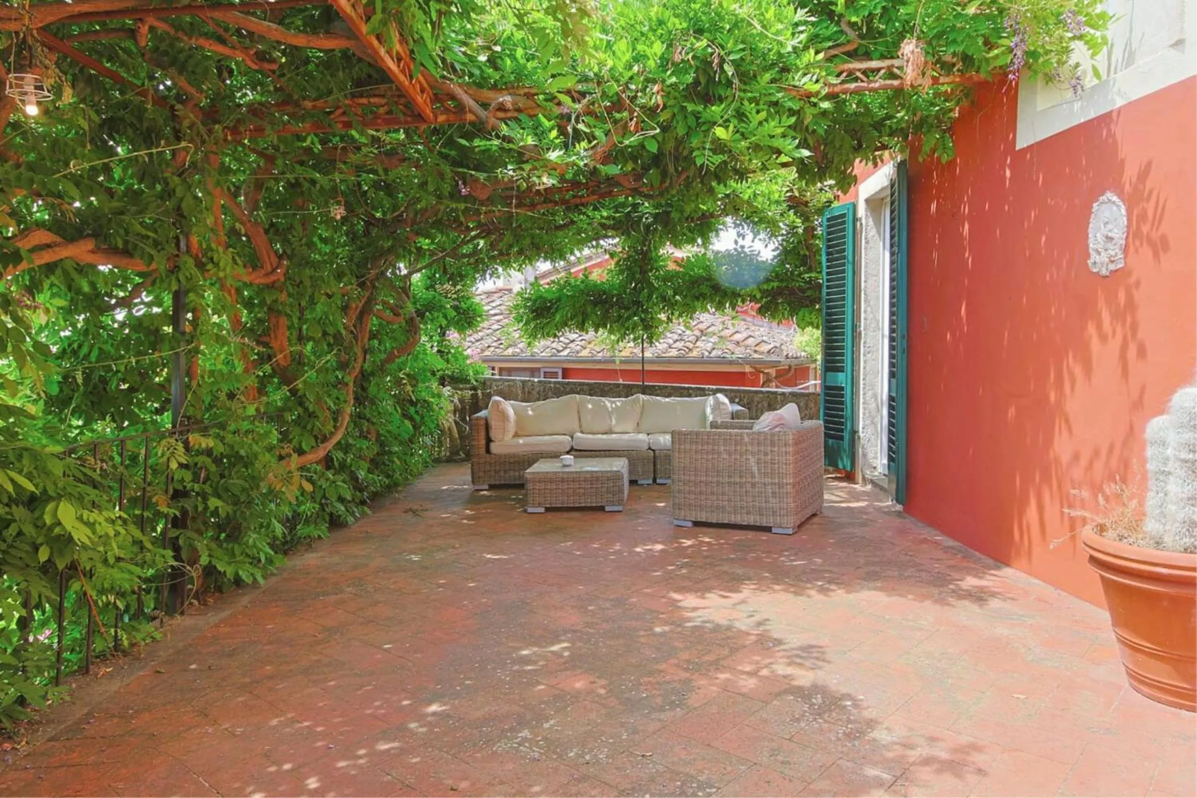 Balcony/Terrace in Hotel Villa Sermolli