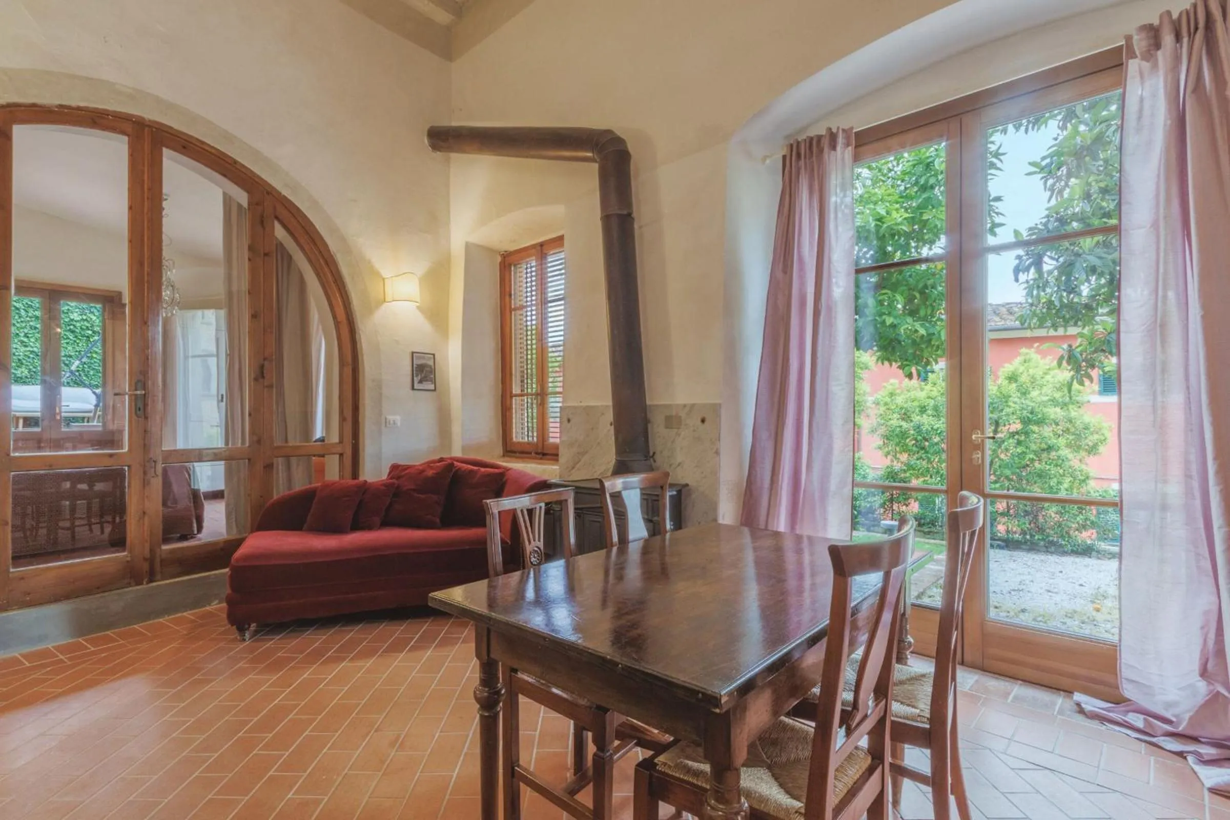 Living room in Hotel Villa Sermolli