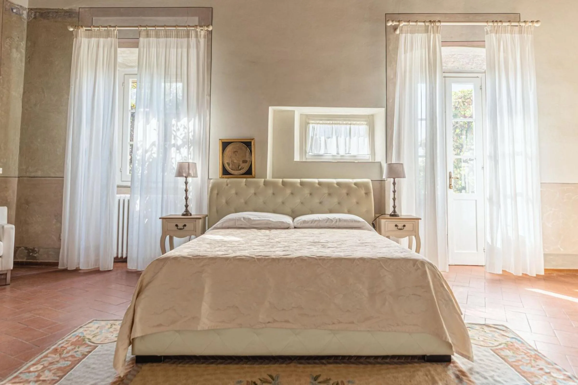 Bedroom, Bed in Hotel Villa Sermolli