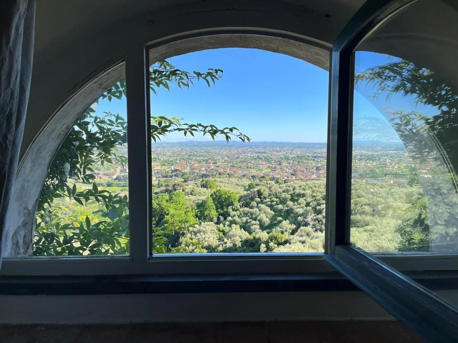 Natural landscape in Hotel Villa Sermolli