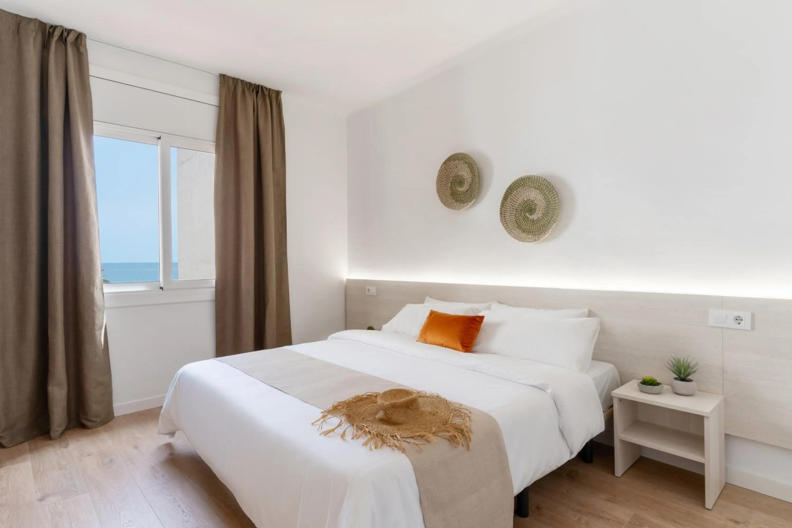 Bed in Apartamentos Venecia