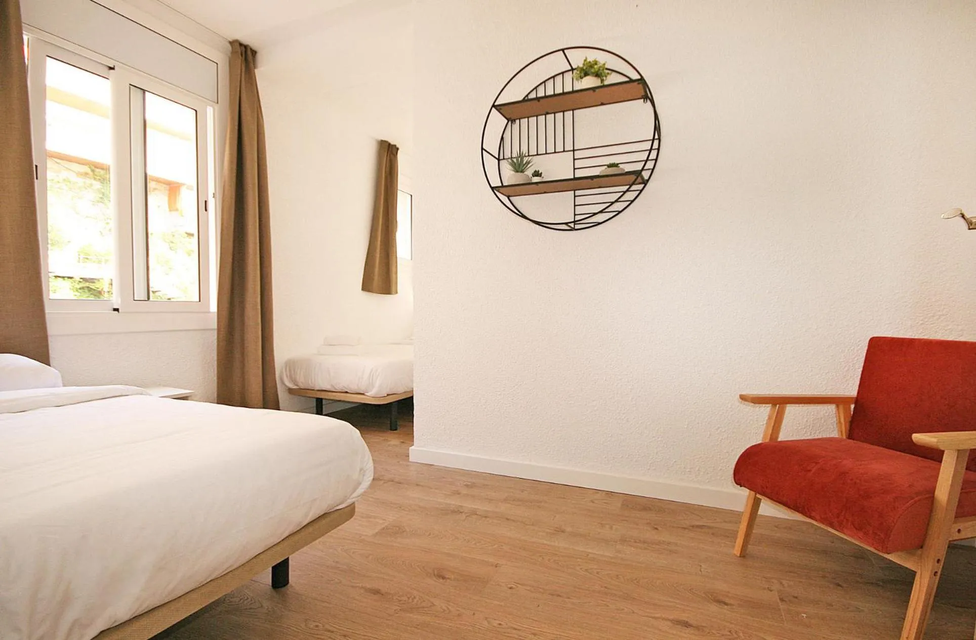 Bed in Apartamentos Venecia