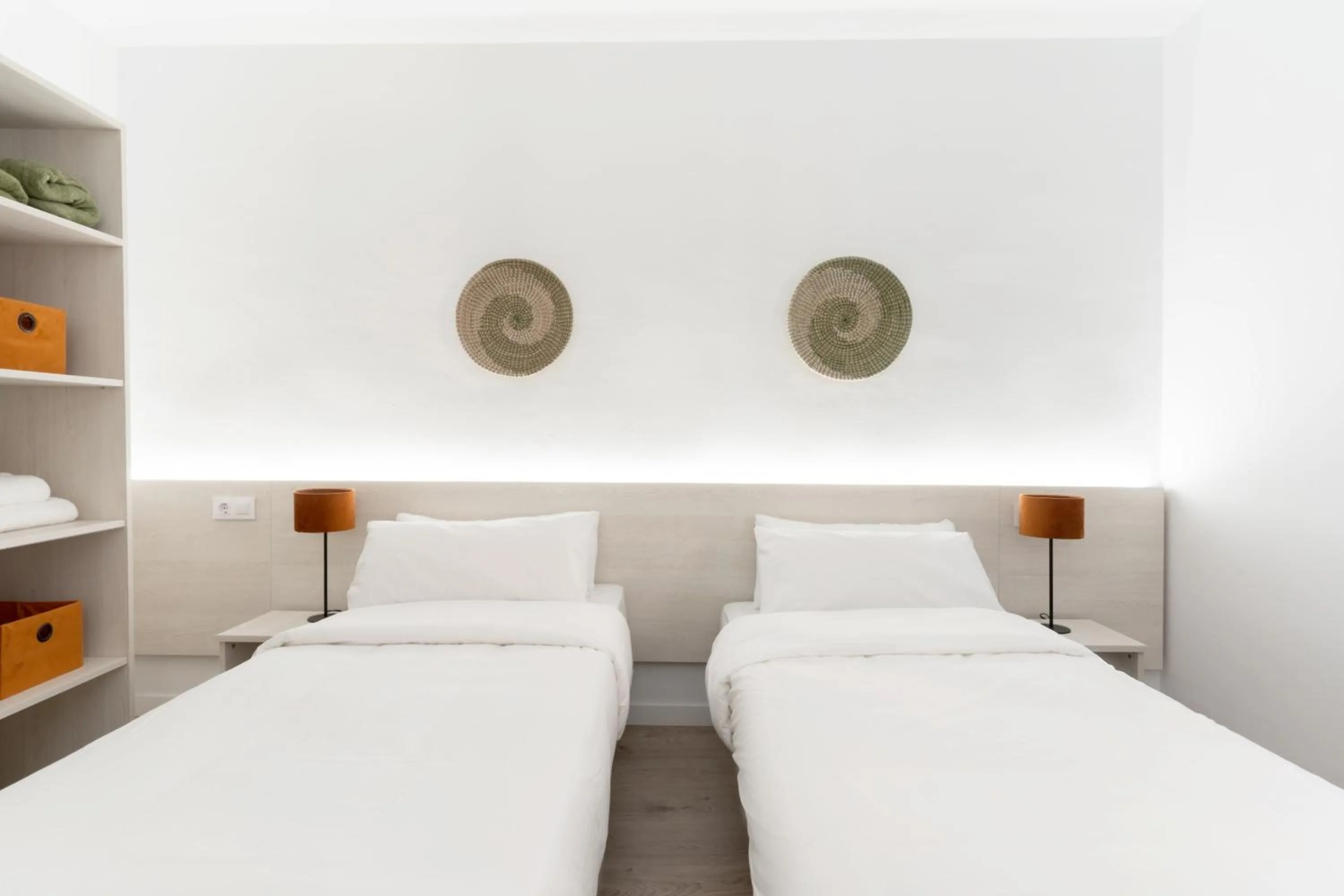 Bed in Apartamentos Venecia