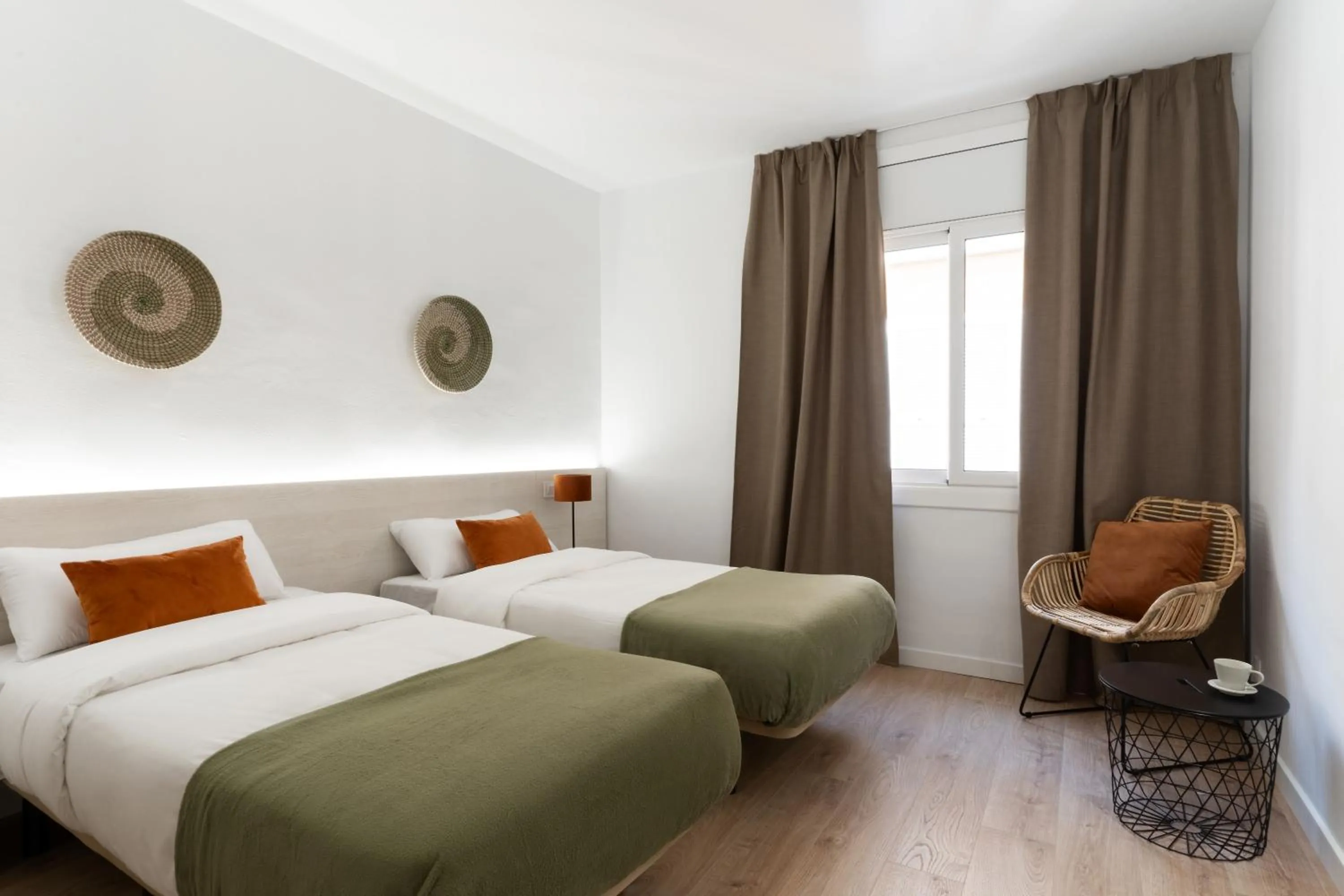 Bed in Apartamentos Venecia