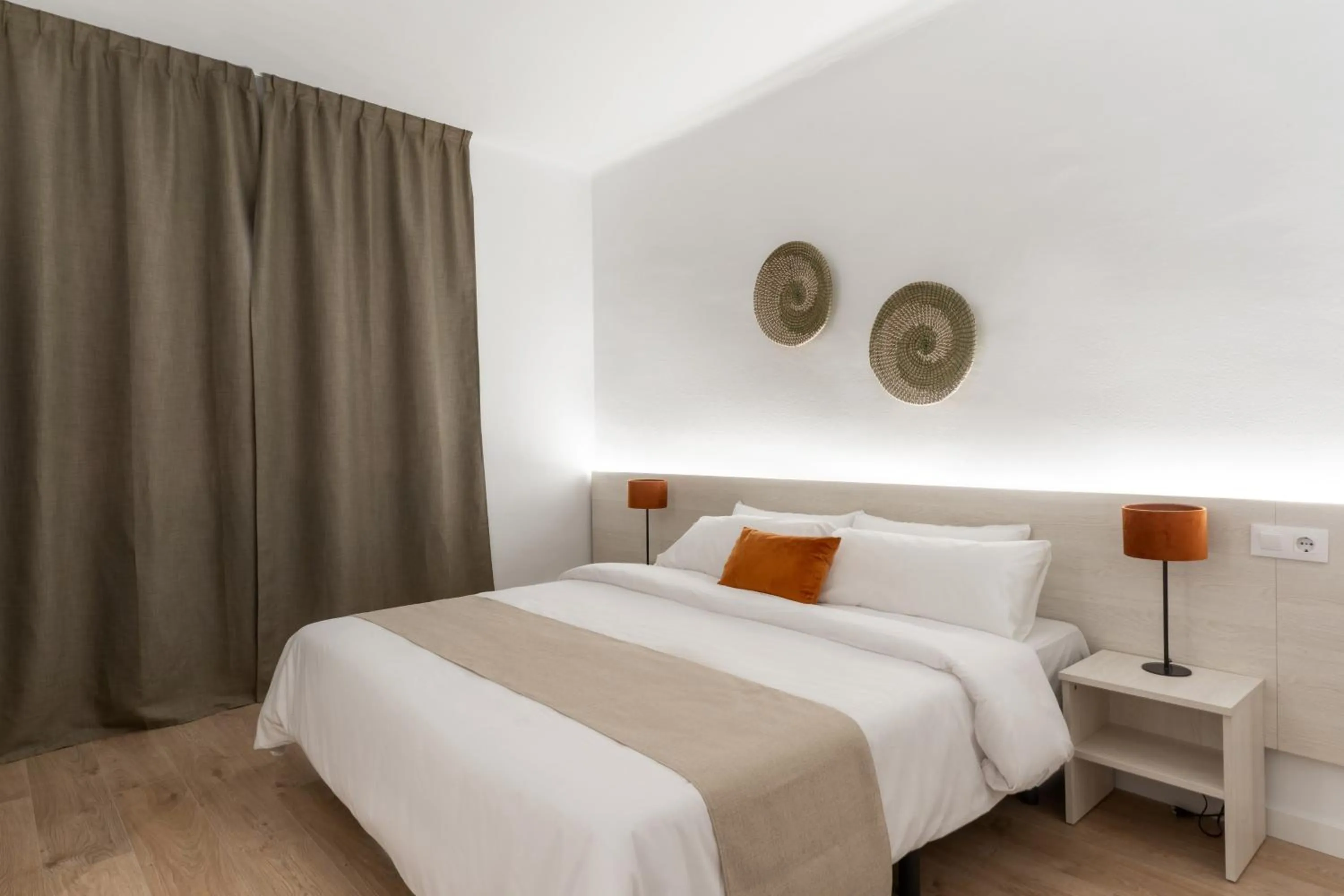 Bed in Apartamentos Venecia