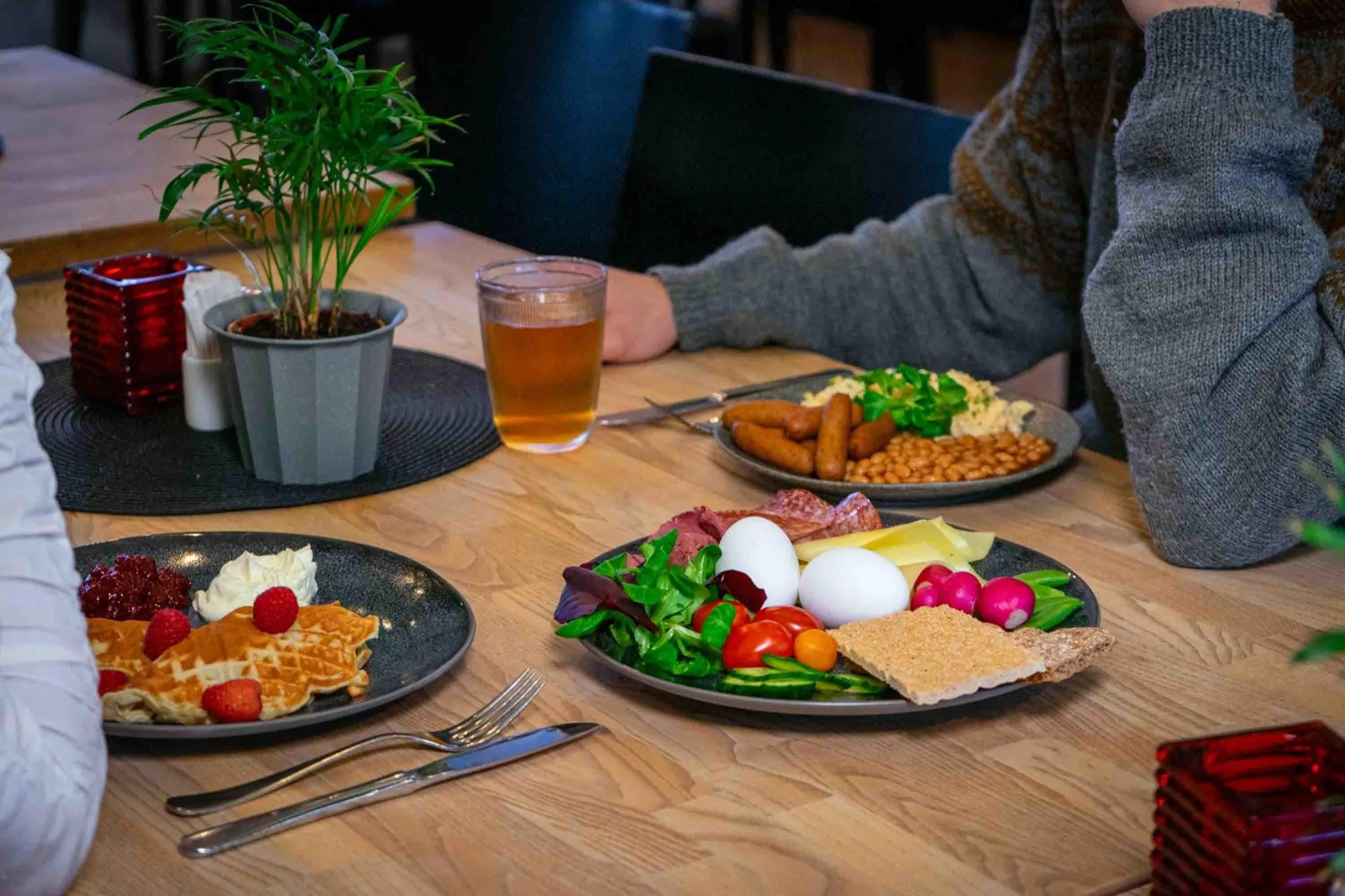 Food and drinks in Thorbjørnrud Hotell