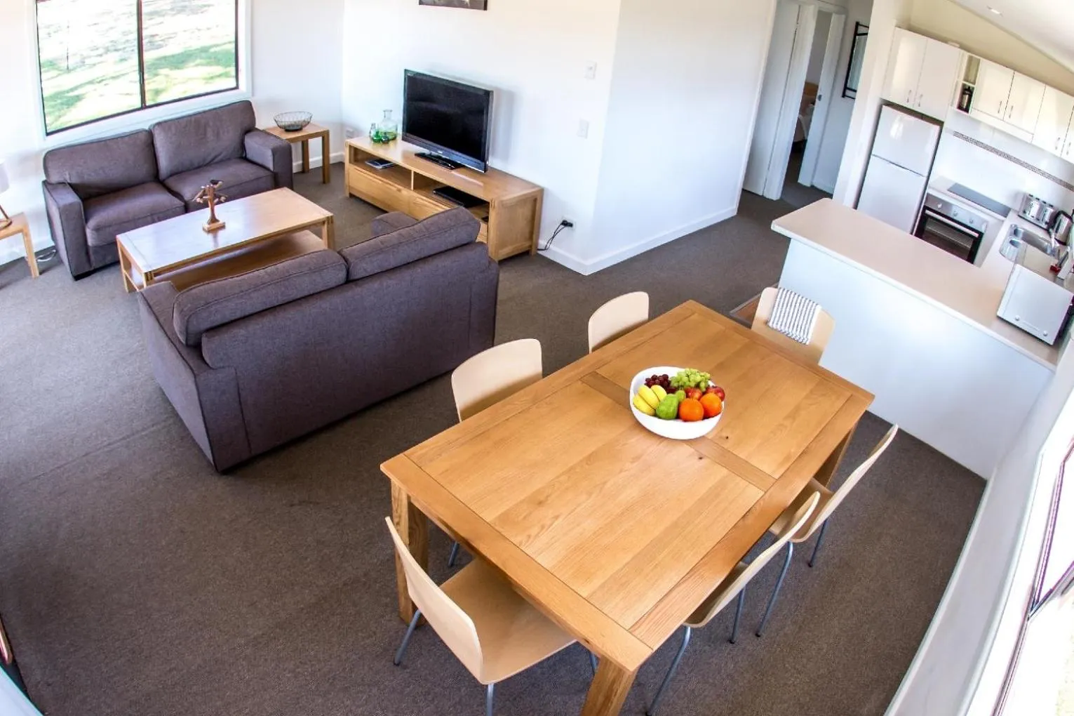 Living room in Glenworth Valley Wilderness Adventures