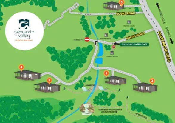 Property building in Glenworth Valley Wilderness Adventures