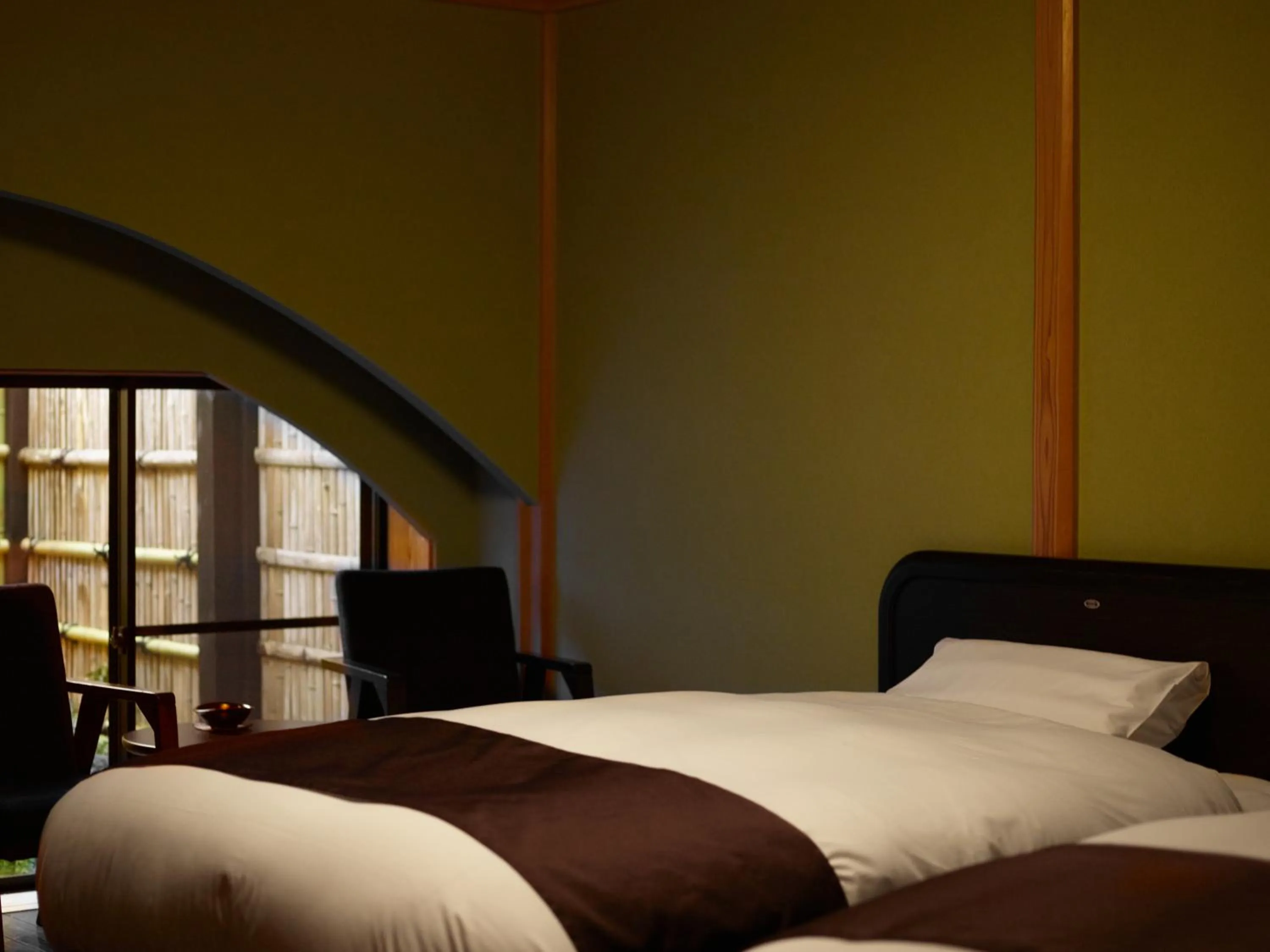 Bed in Ito Yukitei Kawana Bettei