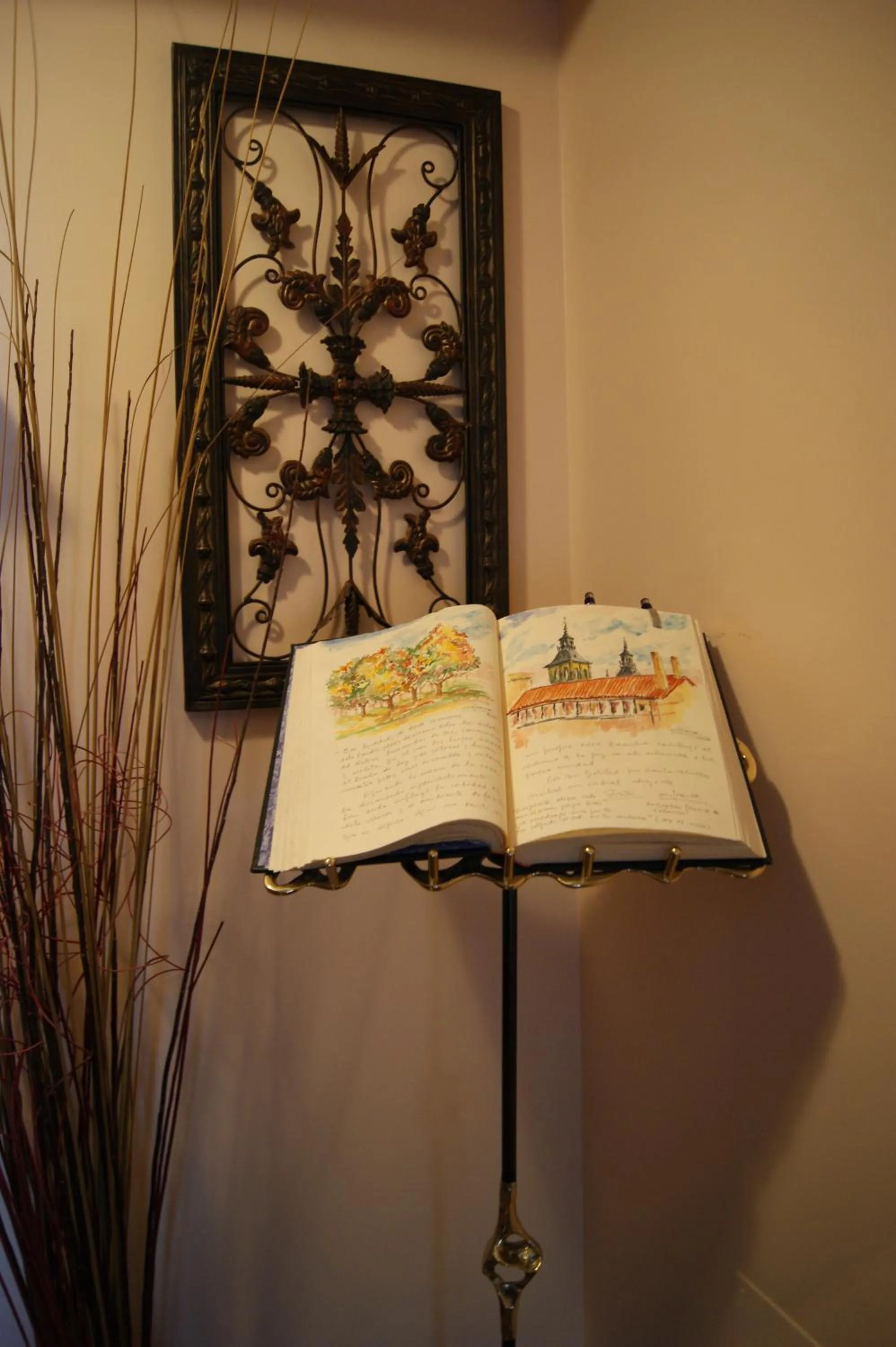 Decorative detail in El Descanso de Wendy