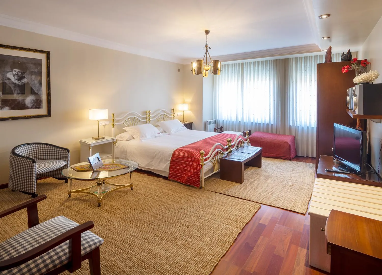 Photo of the whole room, Bed in El Descanso de Wendy